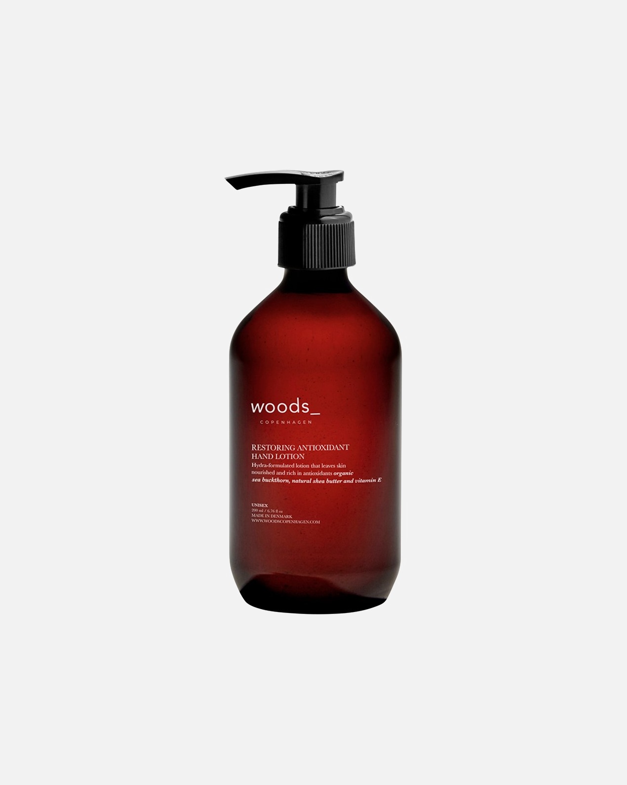 Crema Mani di Unisex Woods Copenhagen Default Brand Line Restoring Antioxidant Hand Lotion 400 ml
