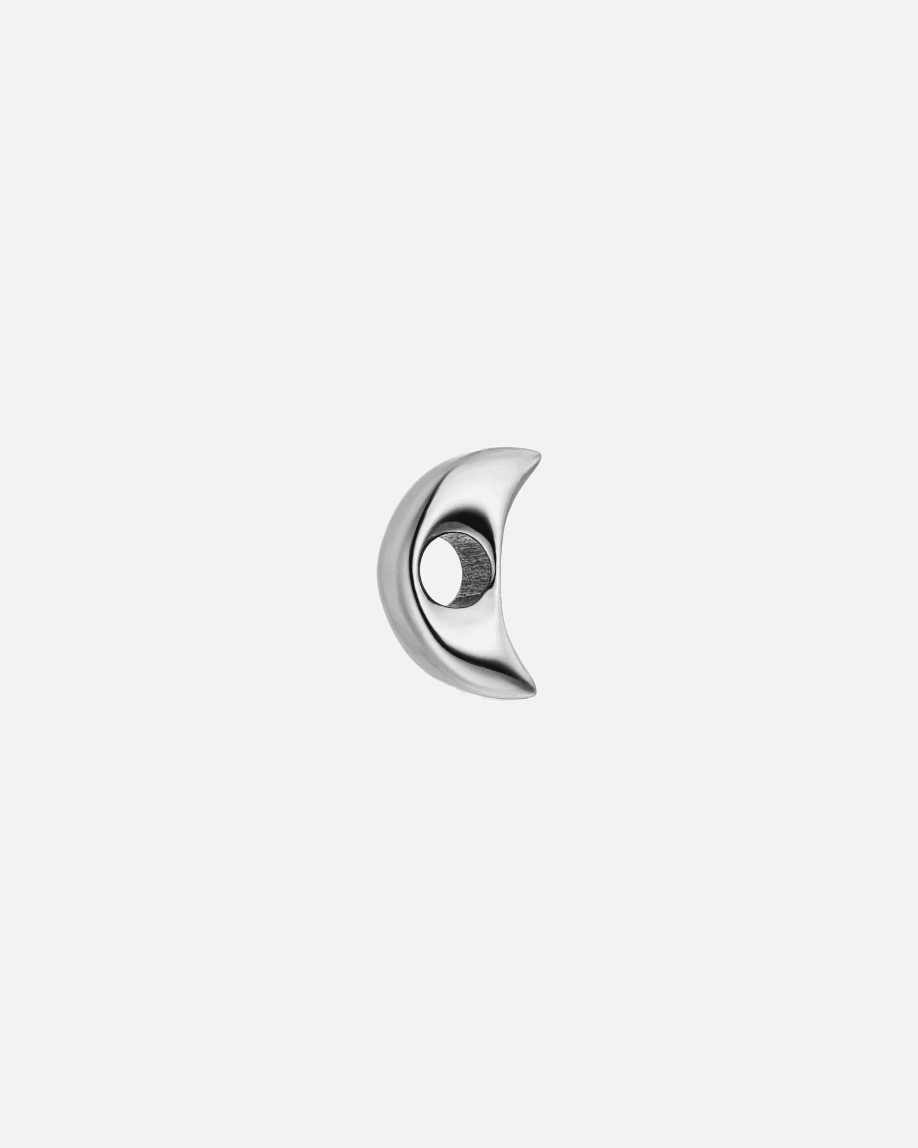Pendente di Unisex Purelei LEI Moon Bubble Ciondolo 100% acciaio inossidabile Argento