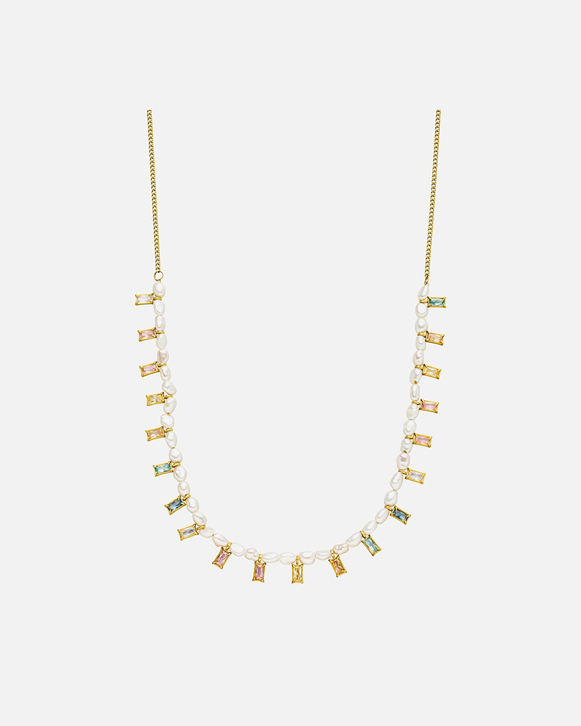 Collana di Femmina Purelei Colorful Coral Collana 100% acciaio inossidabile 40/45 cm