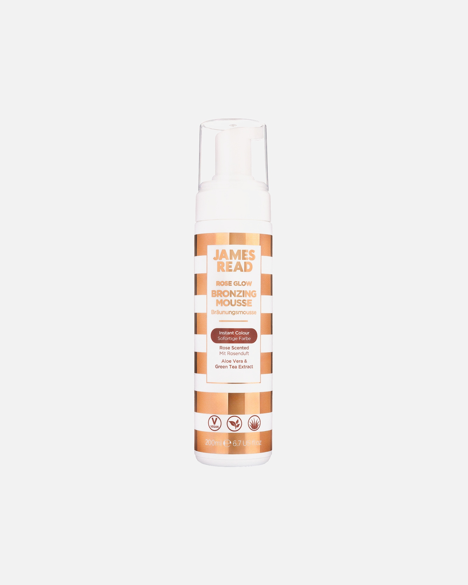 Auto abbronzante di Unisex James Read ROSE GLOW BRONZING MOUSSE ROSE GLOW BRONZING MOUSSE