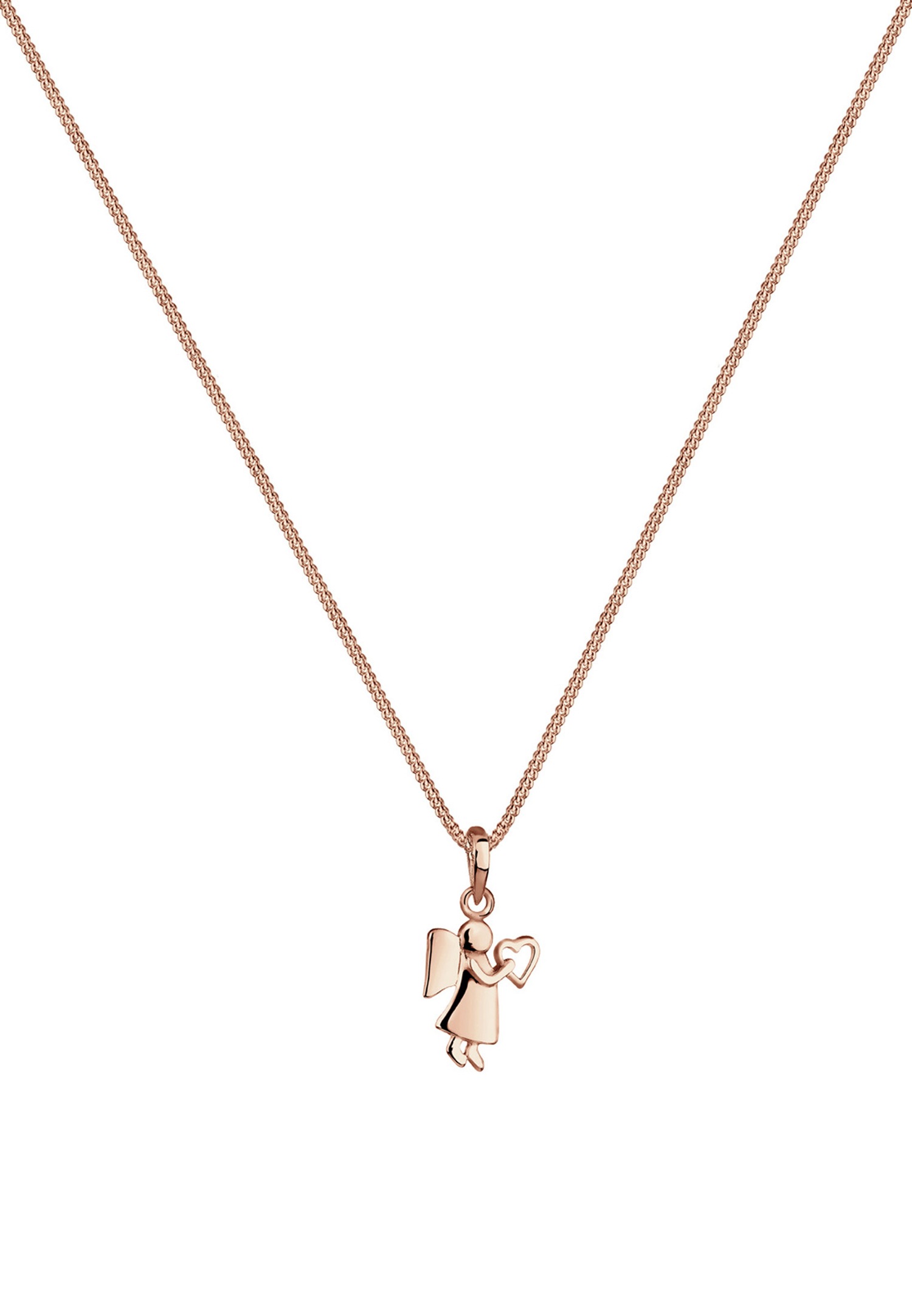 Collana con Angelo E Cuori in Argento - Roberto Giannotti Collana con Angelo E Cuori in Argento - Roberto Giannotti