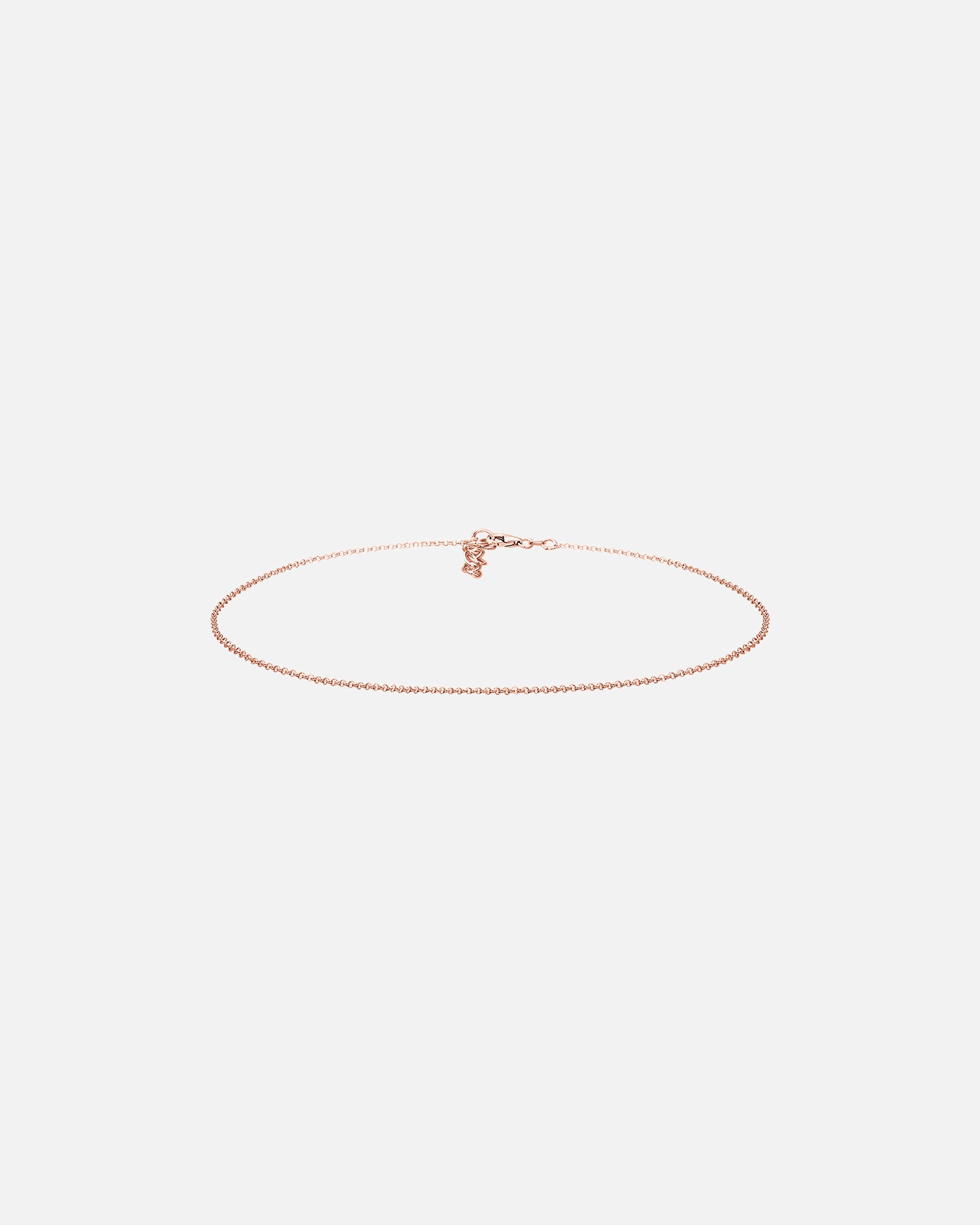 Collana di Femmina Elli Girocollo di Base in Argento Sterling 925 rosefarben