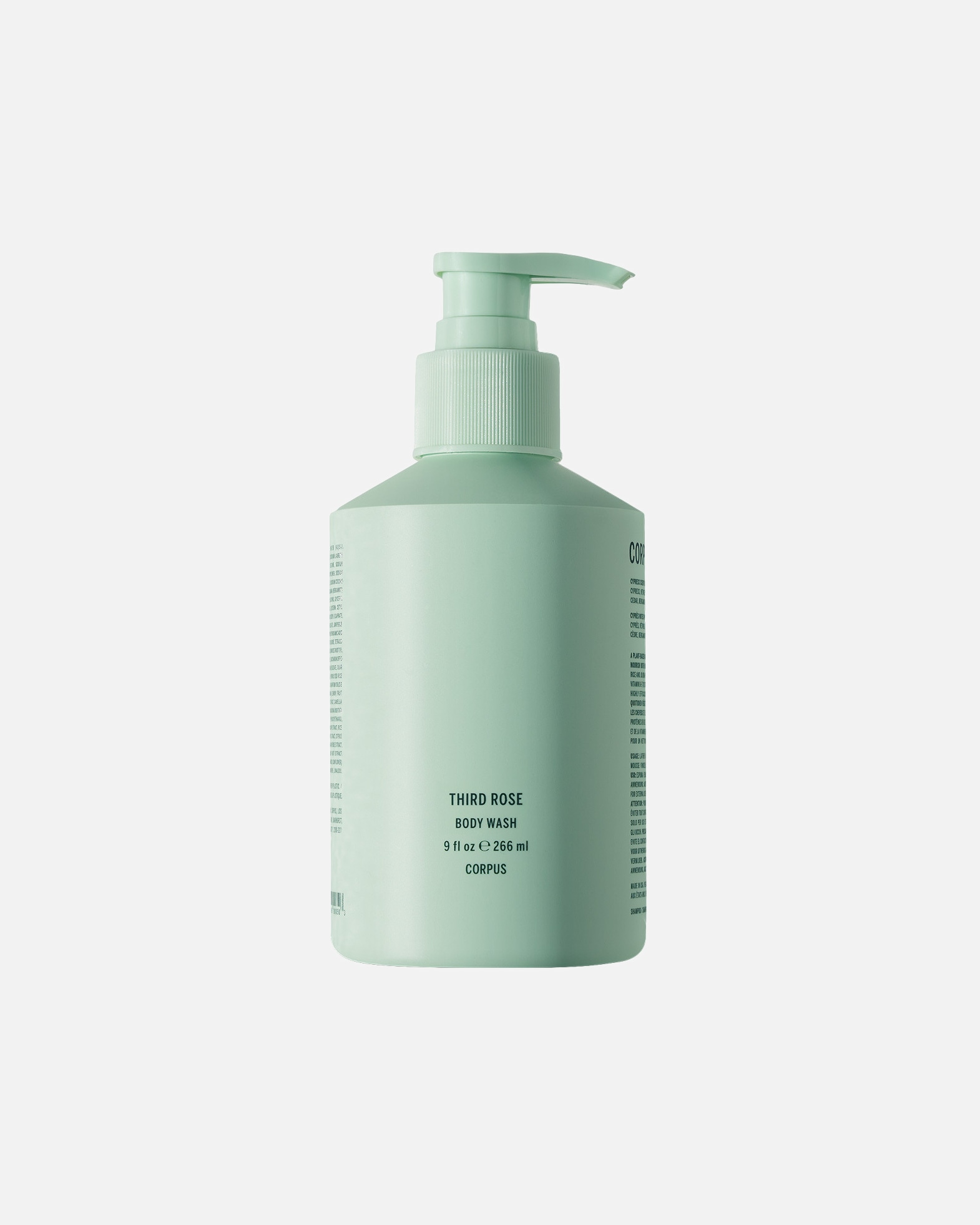 Bagnoschiuma di Unisex Corpus Natural Body Wash THIRD ROSE