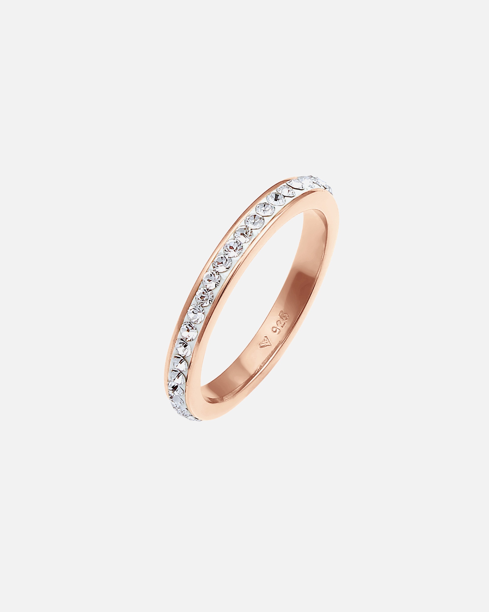 Anello di Femmina Elli Anello con Cristalli in 925 Argento Sterling 56