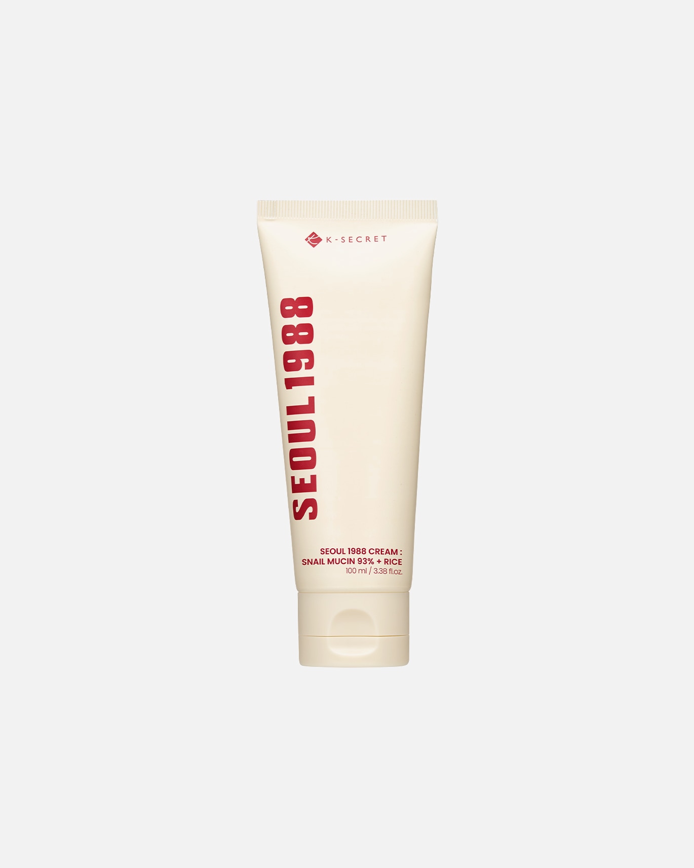 Trattamento viso di Unisex K-SECRET SEOUL 1988 Cream : Snail Mucin 93% + Rice 100 ml