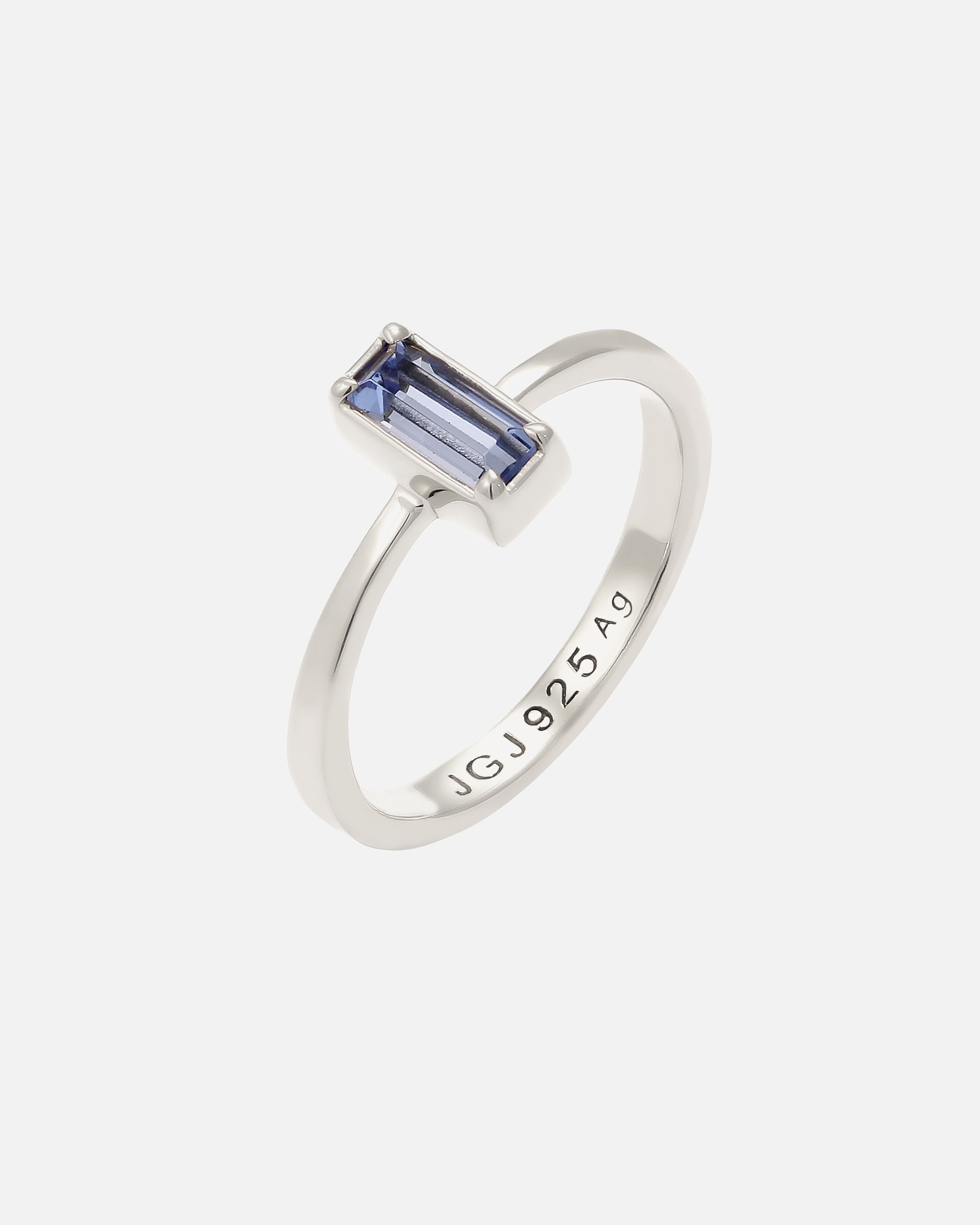 Anello di Femmina Elli Anello Cristalli Vetro Blu 925 Sterling Silver 58