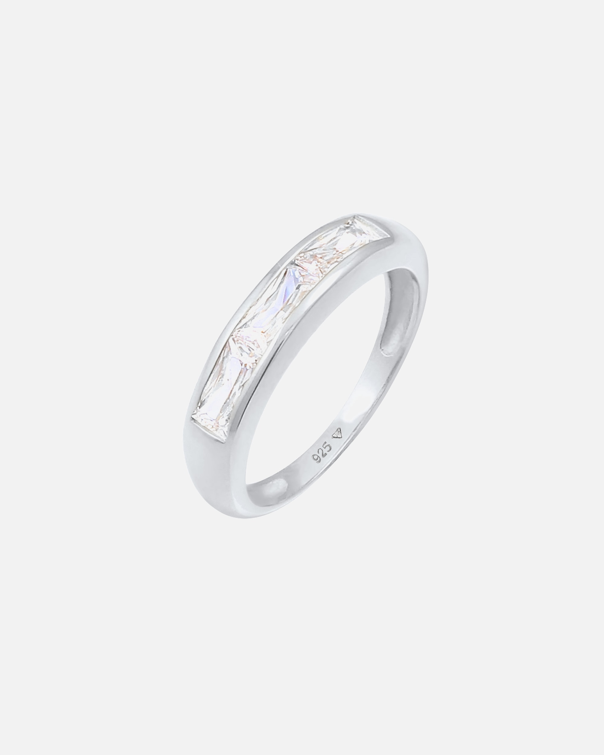 Anello di Femmina Elli Argento Sterling 925 con cristalli di zircone luccicanti 54