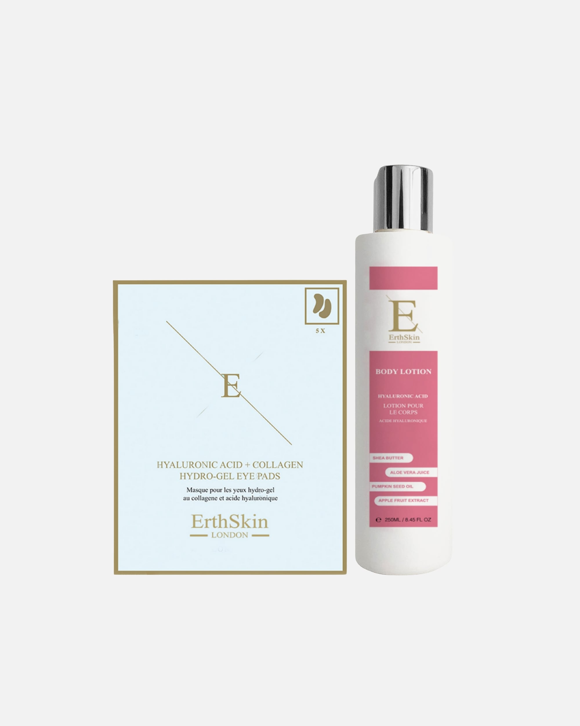 Cofanetto cura del corpo di Femmina ErthSkin London Duo Hydra Body & Eye Glow 1 pezzo