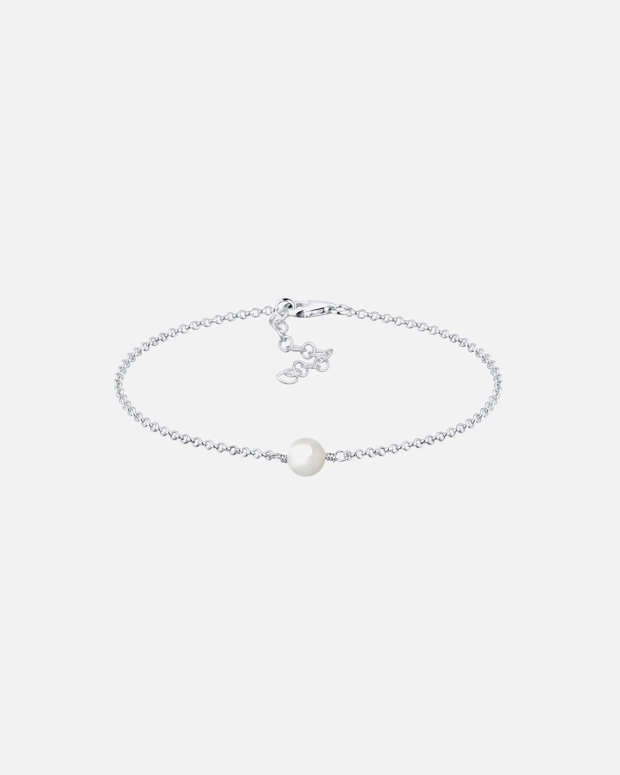 Braccialetto di Femmina Elli Elegante con Perla di Conchiglia in Argento Sterling 925 18