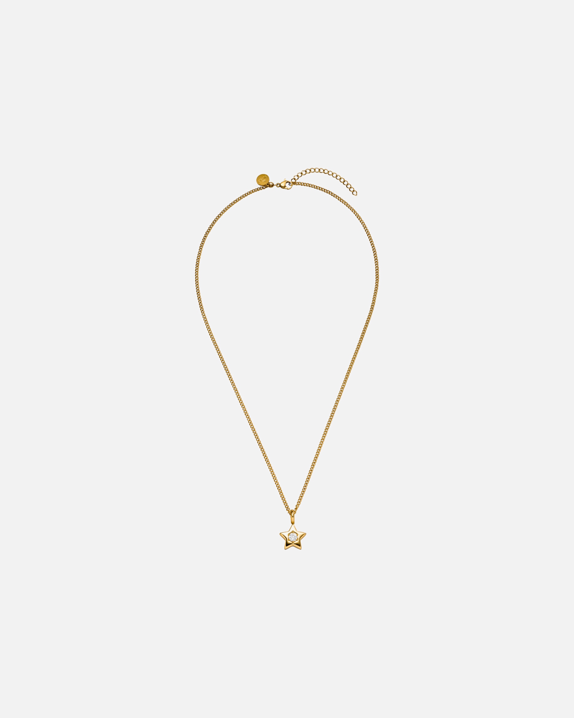 Collana di Unisex Purelei Star Collana 100% acciaio inossidabile 50–55 cm