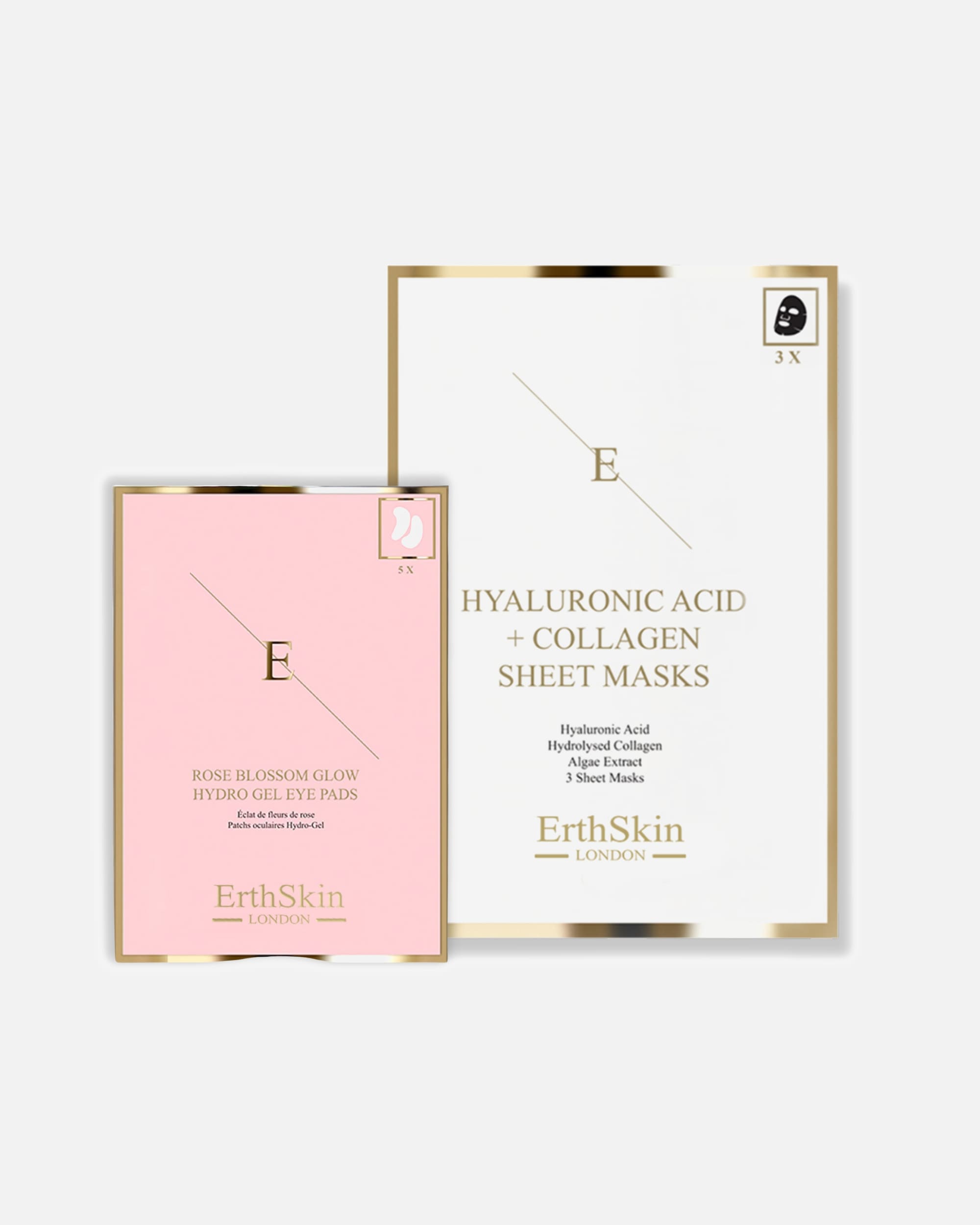 Set cura del viso di Femmina ErthSkin London Set potenziatore occhi Hydra & Rose 1 pezzo
