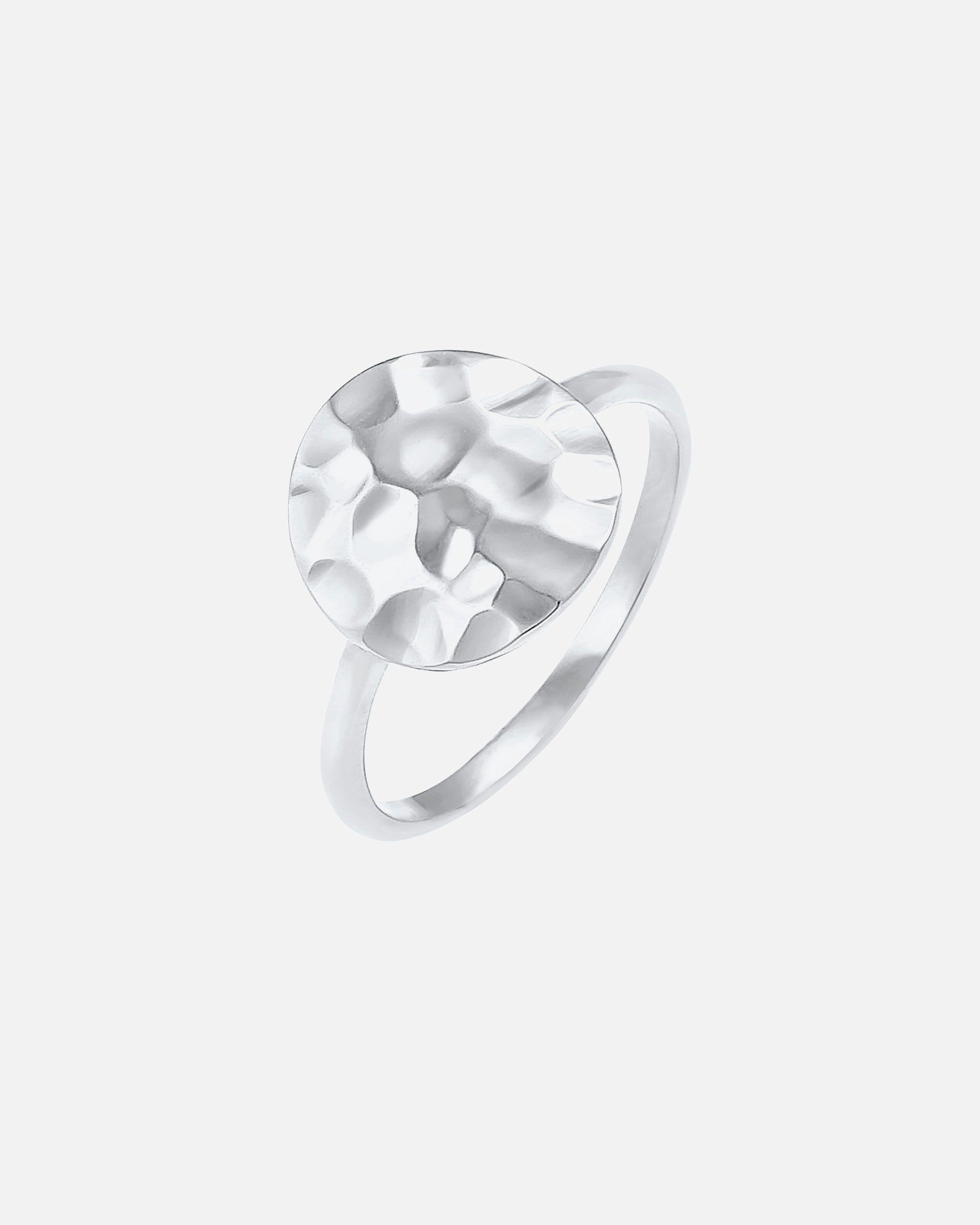 Anello di Femmina Elli ' Piastrina Hammered Trend in argento sterling 925 58
