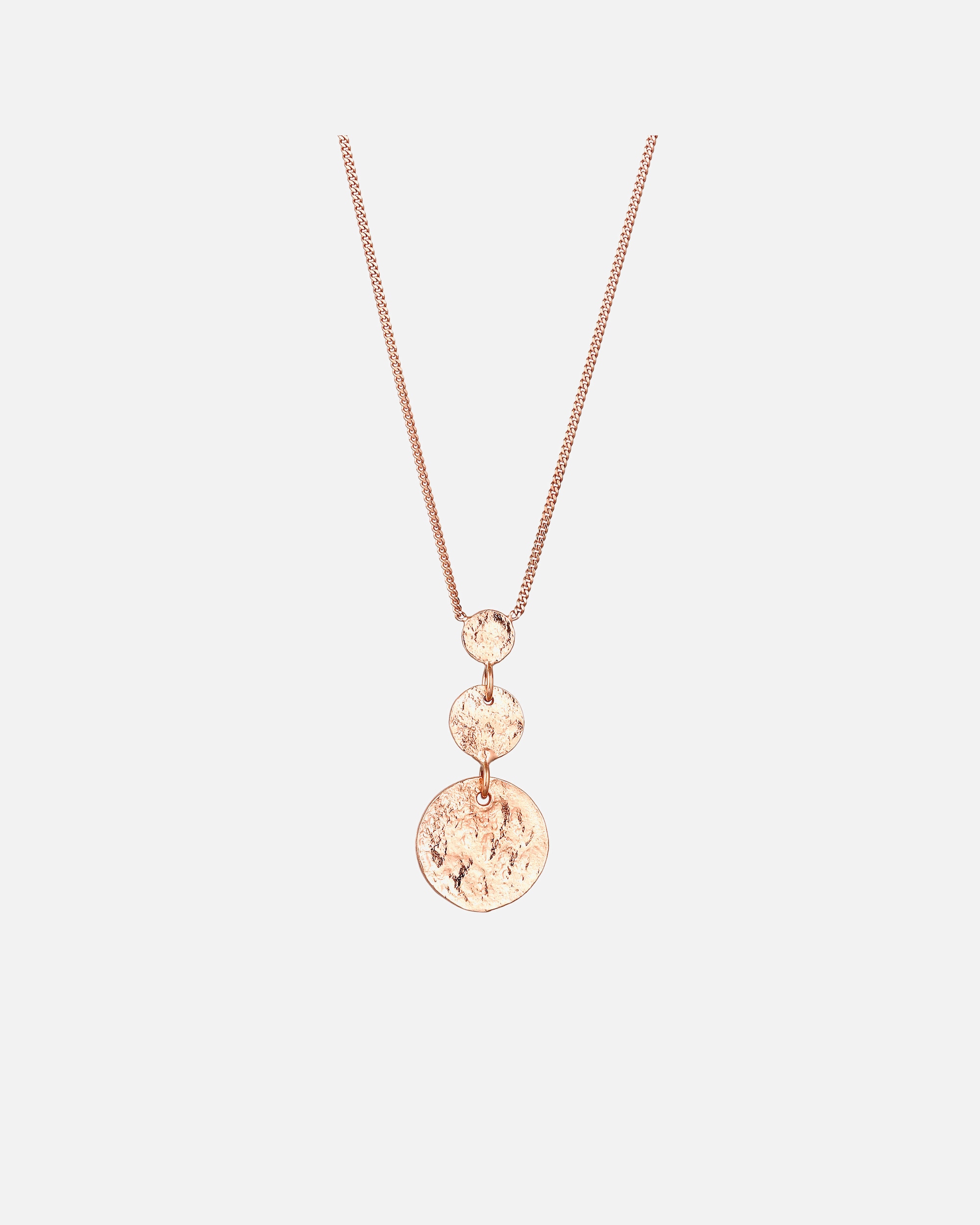 Collana di Femmina Elli Collana con pendente Cerchio 925 Sterling Silver Rosegold 40