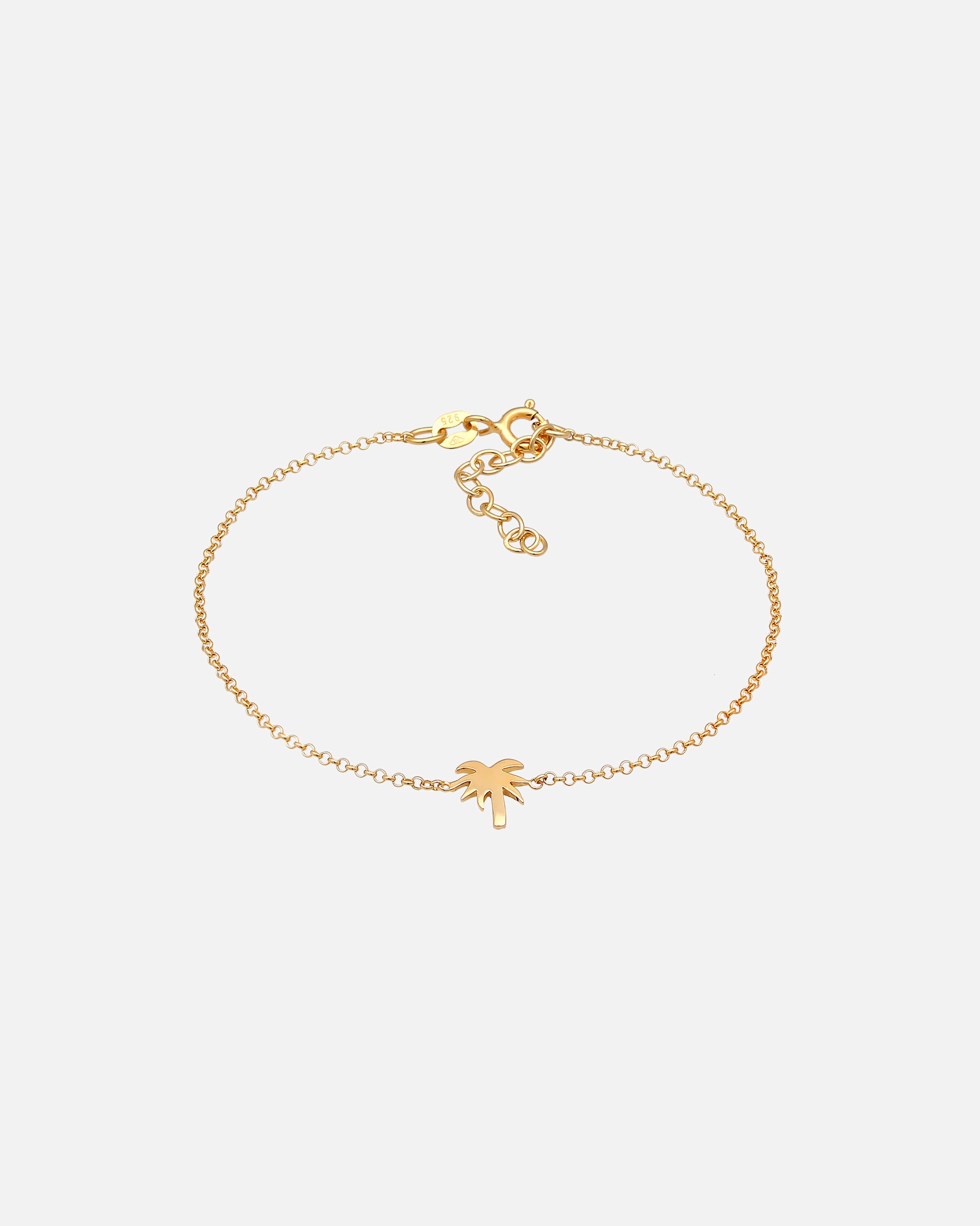 Braccialetto di Femmina Elli Spirale giocosa, elemento di base in argento 925 goldfarben