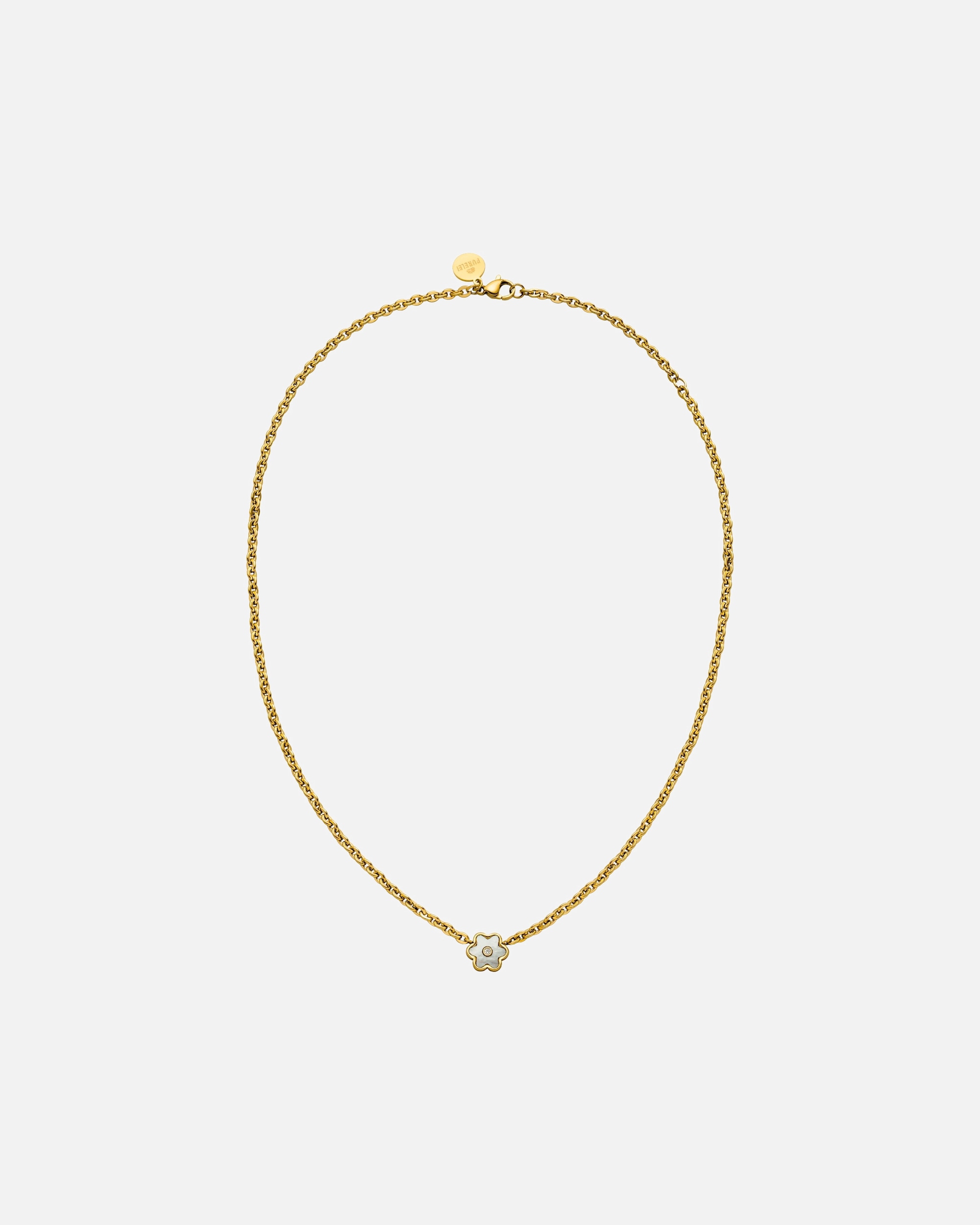 Collana di Femmina Purelei Flourish Collana 100% acciaio inossidabile Oro