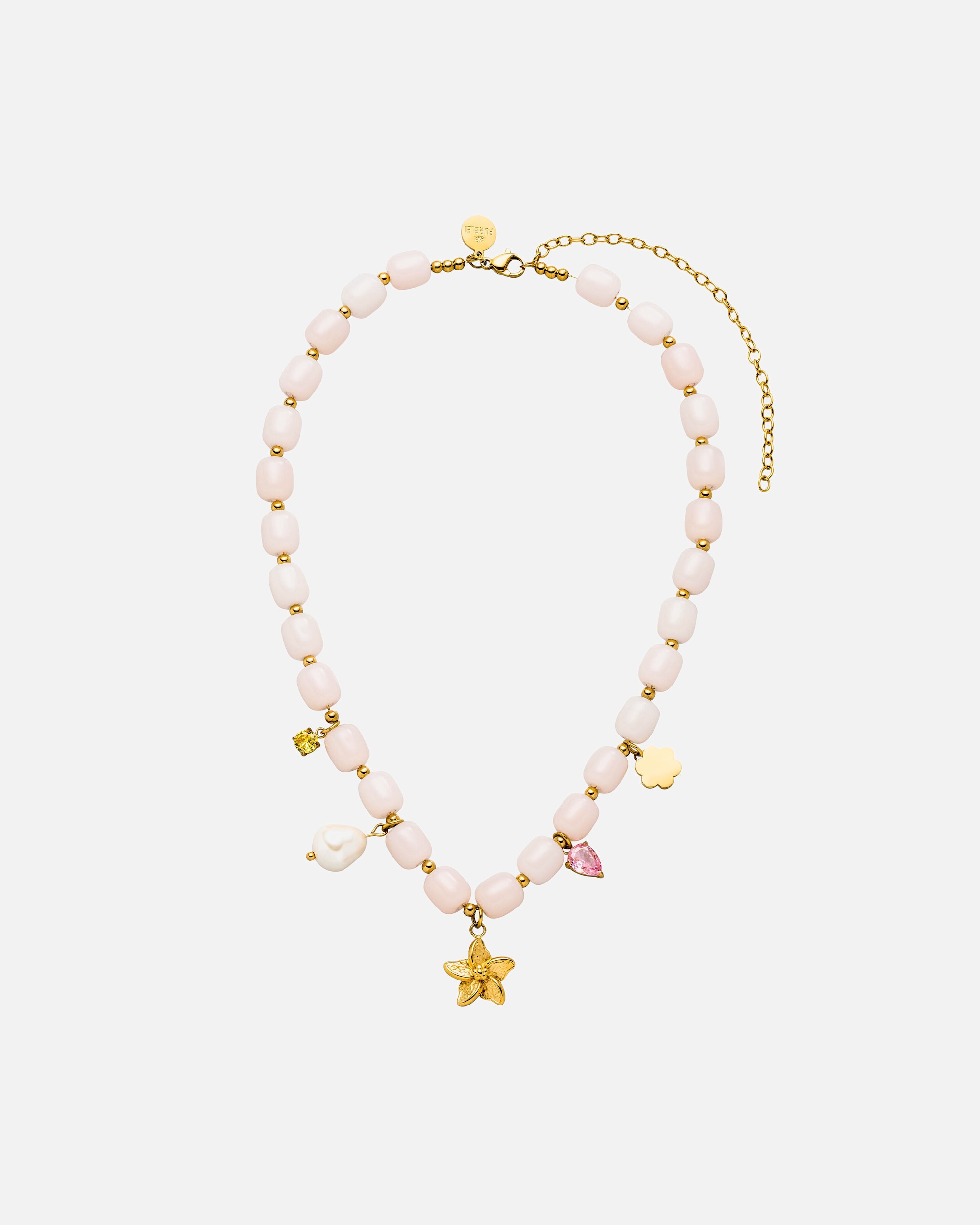 Collana di Femmina Purelei Spring Collana 100% acciaio inossidabile Oro