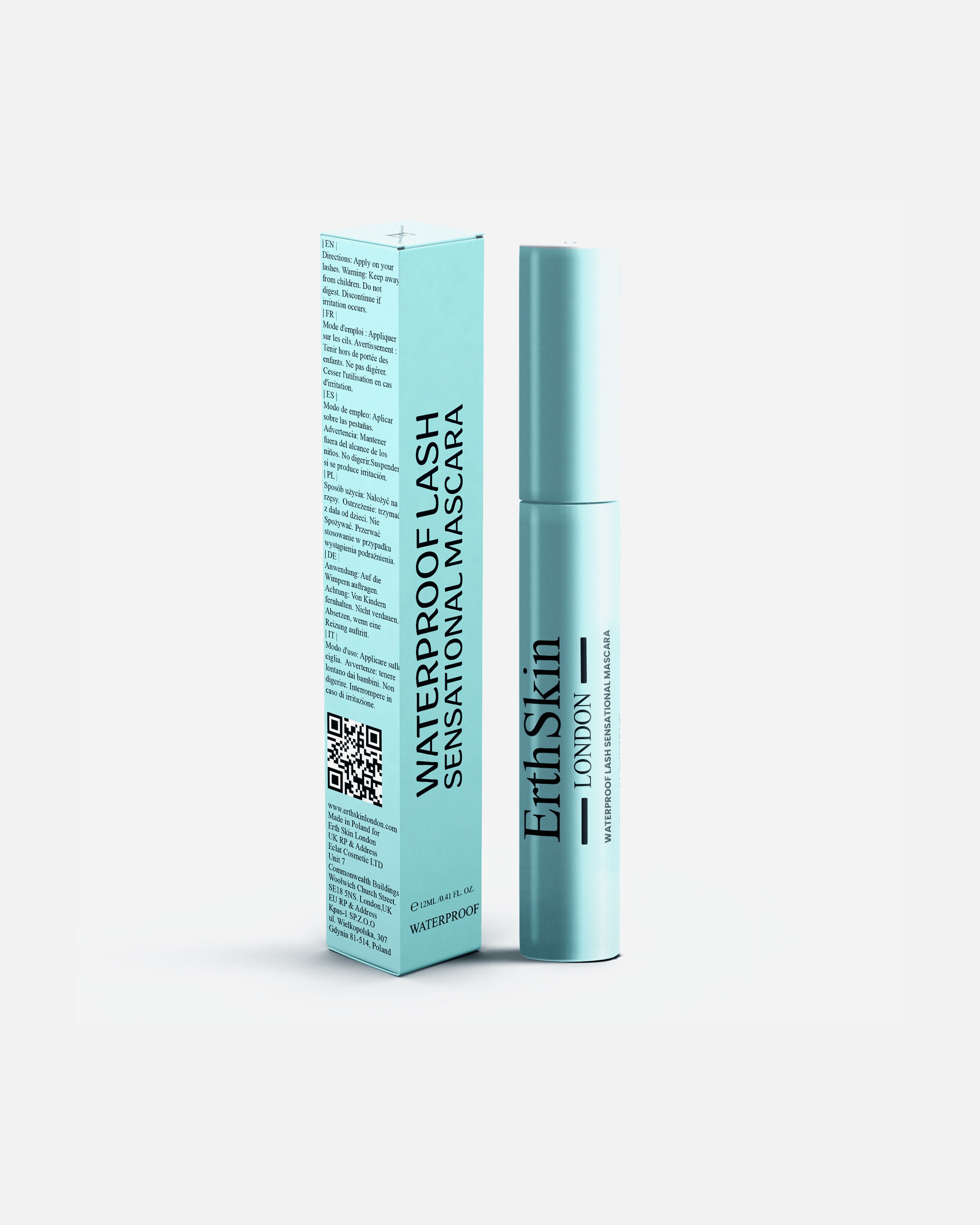 Mascara di Unisex ErthSkin London Mascara waterproof Lash Sensational 1 Stück