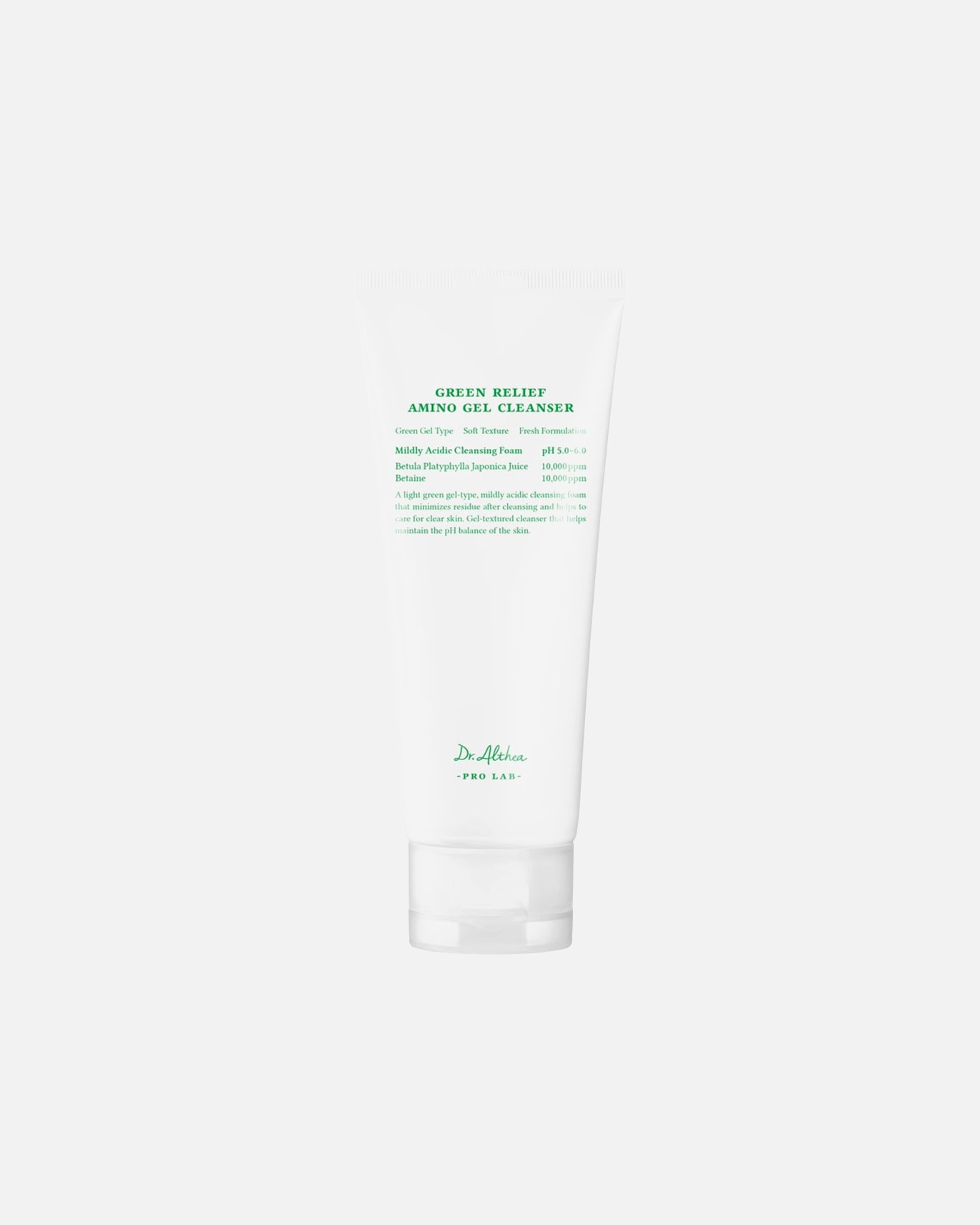 Gel detergente di Unisex Dr. Althea Default Brand Line Green Relief Amino Gel Cleanser 100 ml