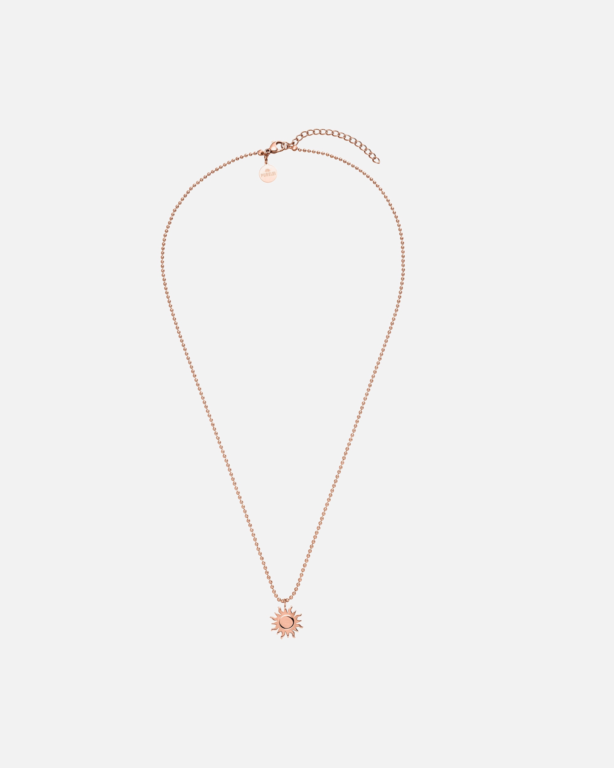 Collana di Femmina Purelei Solea Collana 100% acciaio inossidabile Oro rosa
