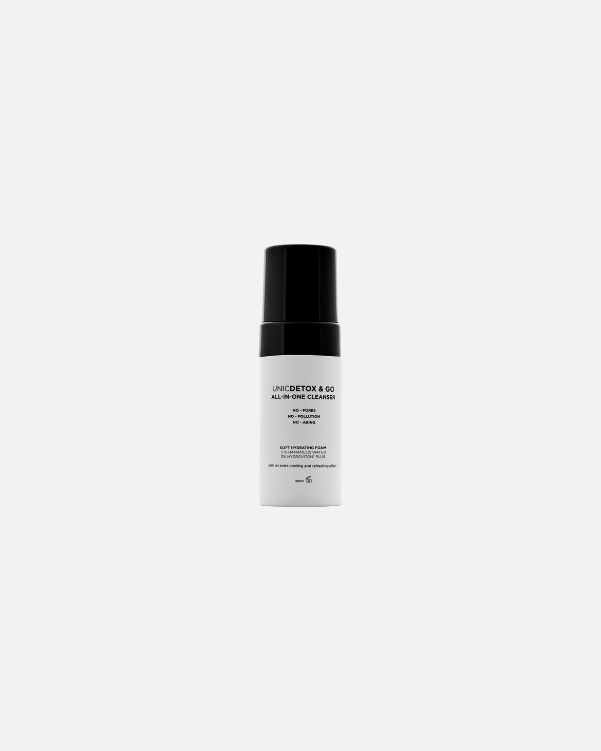 Schiuma struccante viso di Unisex UNICSKIN Default Brand Line UNICDETOX & GO ALL-IN-ONE CLEANSER 1 piece