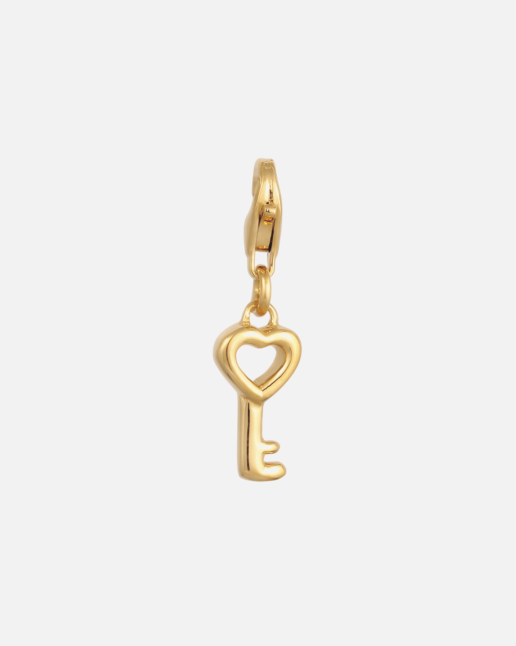 Pendente di Femmina Elli Charm senza pietra Chiave 925 Sterling Silver goldfarben