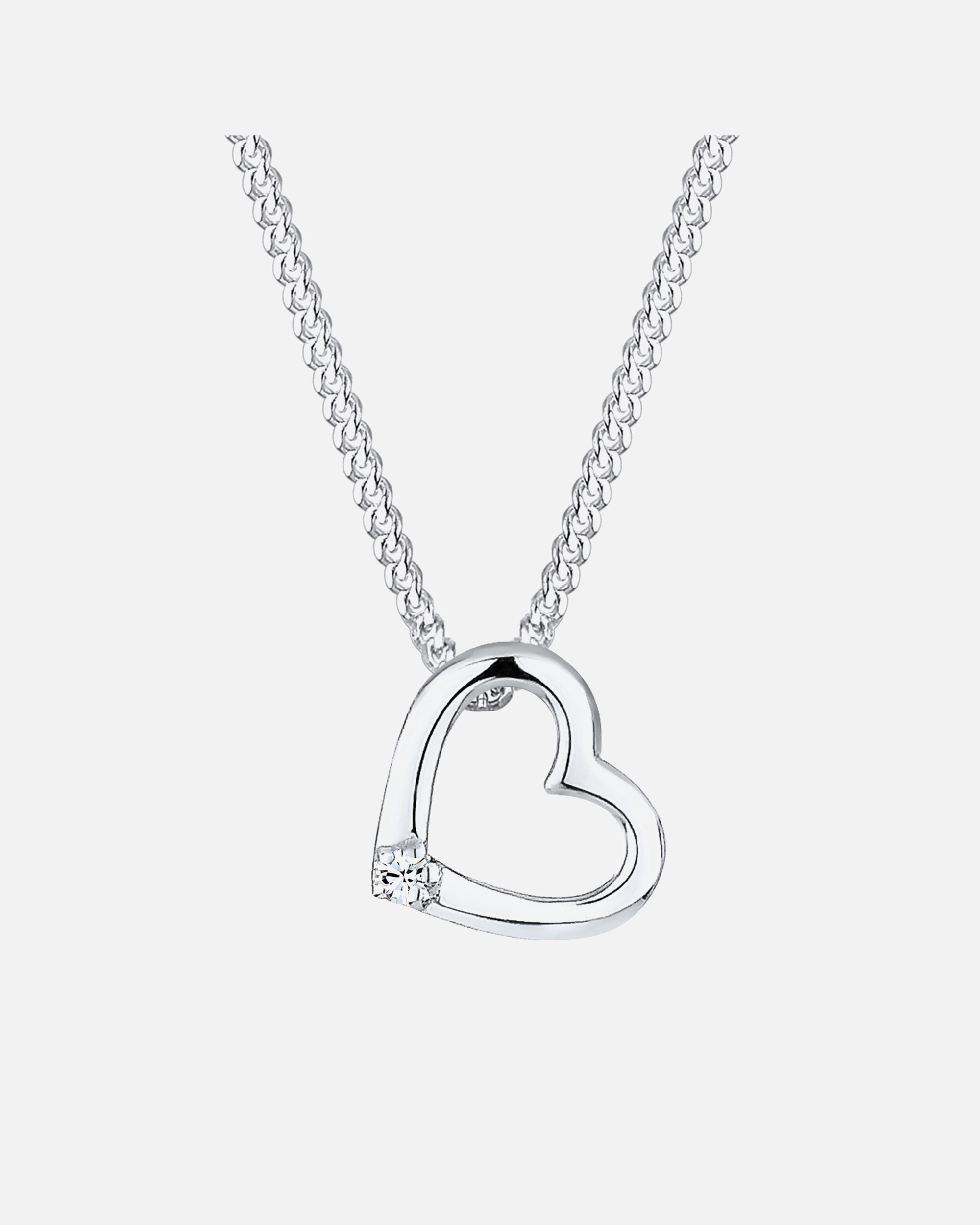 Collana di Femmina Elli Coeur Cristal Argento Sterling 925 45