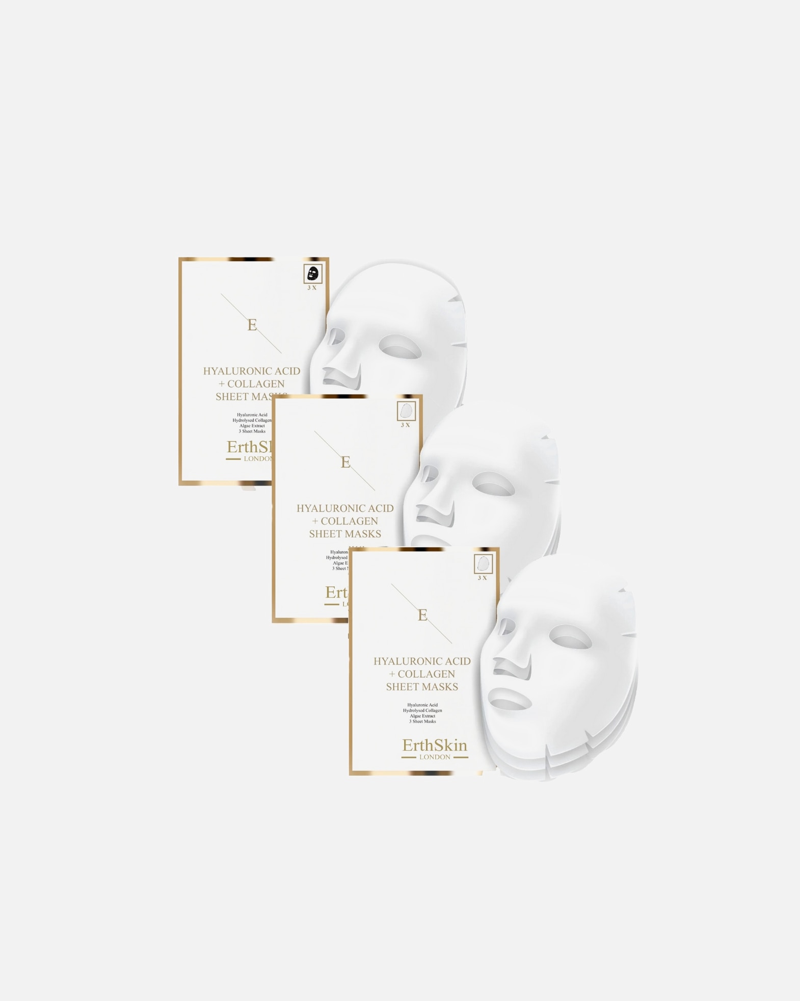 Maschera in Tessuto di Femmina ErthSkin London 3 pezzo