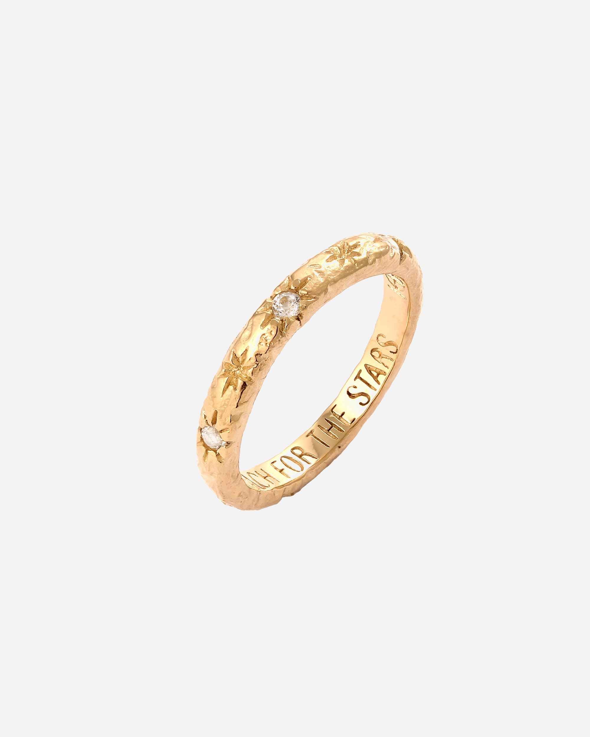 Anello di Femmina Haze & Glory Default Brand Line Anello Stella Topazio Bianco 925 Sterling Silver 50