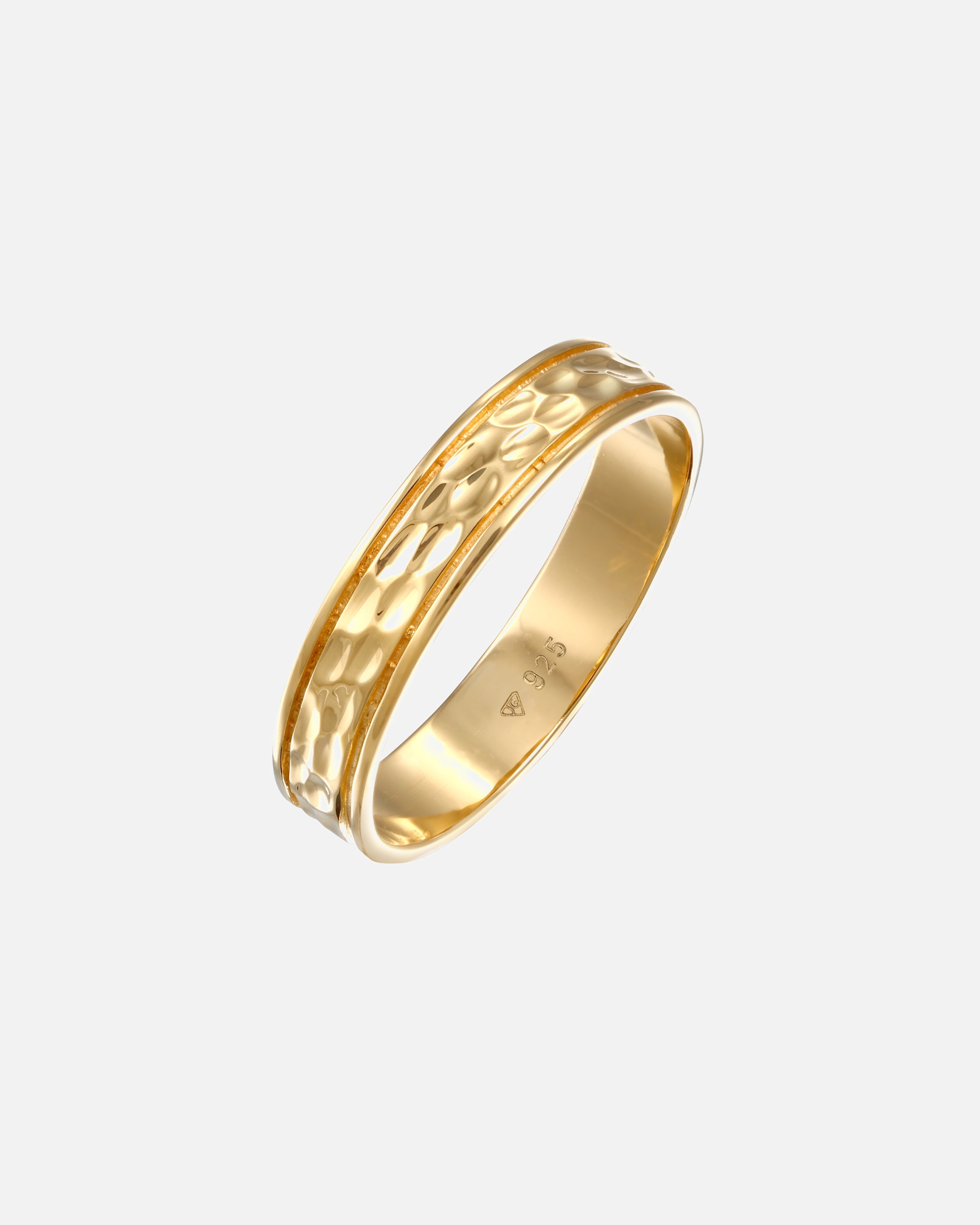 Anello di Femmina Elli PREMIUM Anello con sigillo rettangolare lucido basic massiccio in Argento Sterling 925 52