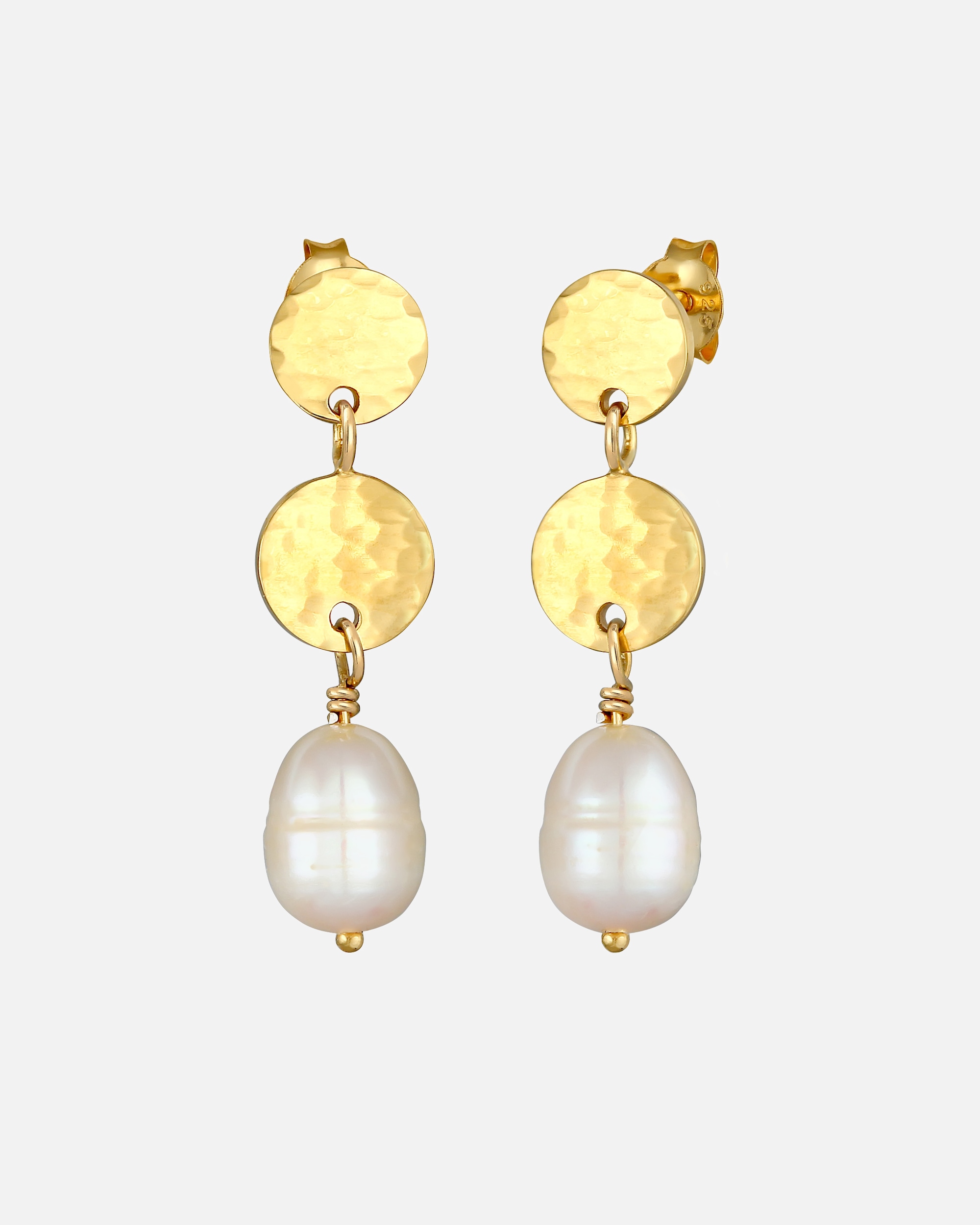 Orecchini di Femmina Elli PREMIUM Collana con ciondolo vintage design sole con pietra di luna in argento sterlino 925 placcato oro goldfarben