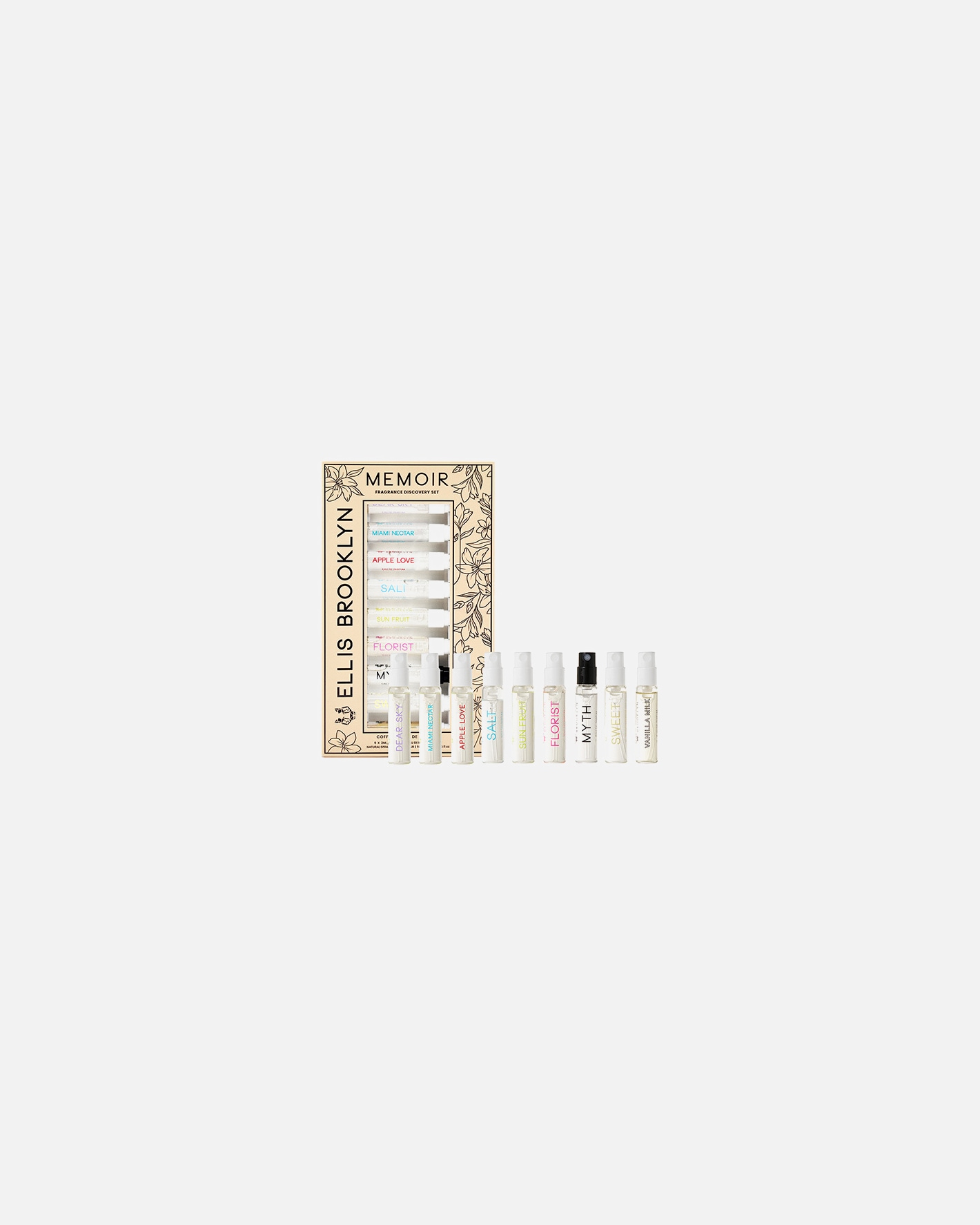 Set di fragranze di Unisex Ellis Brooklyn MEMOIR Fragrance Discovery Set 1 pezzo