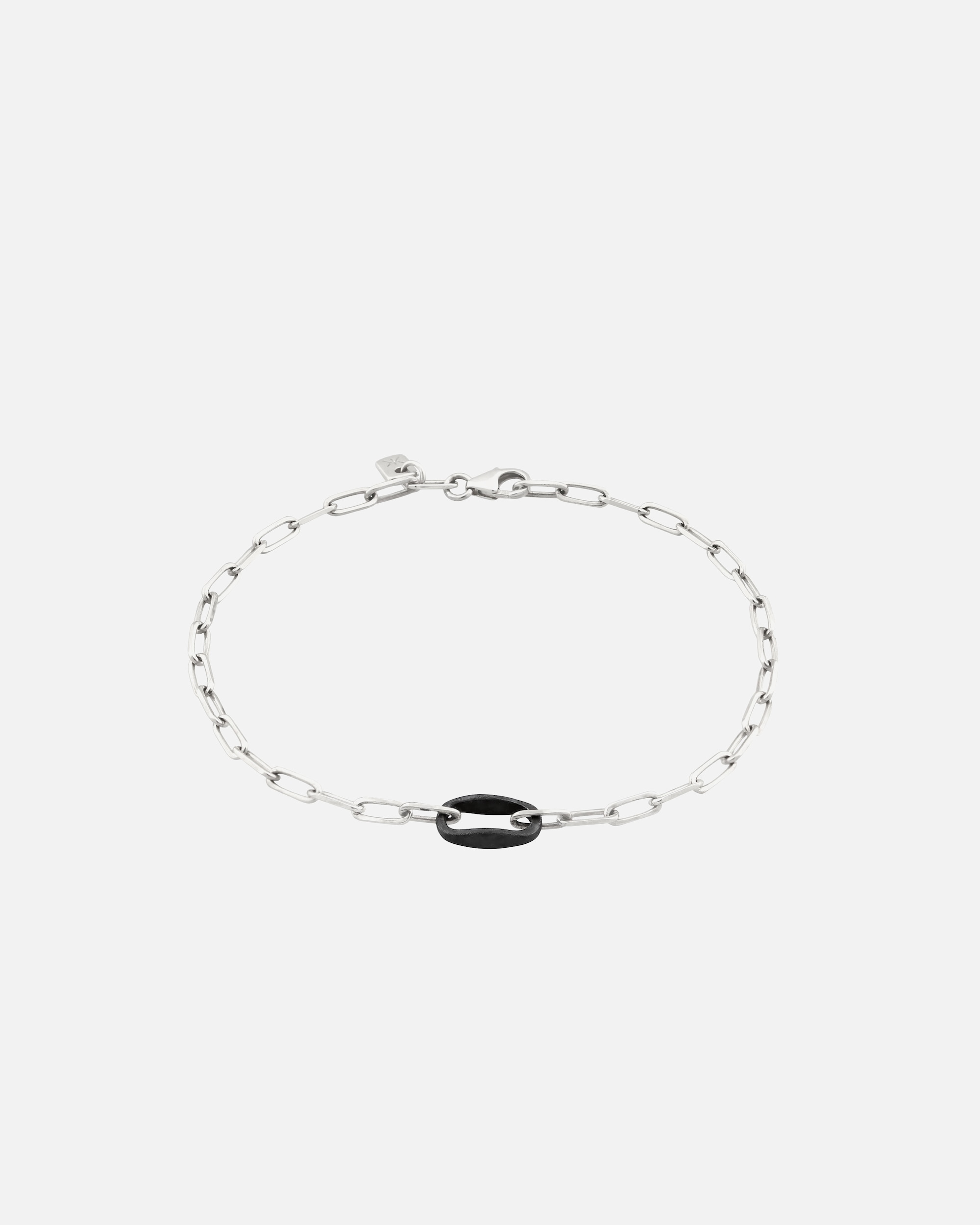 Braccialetto di Maschio KUZZOI Bracciale argento maschile 925 Sterling Silver 19