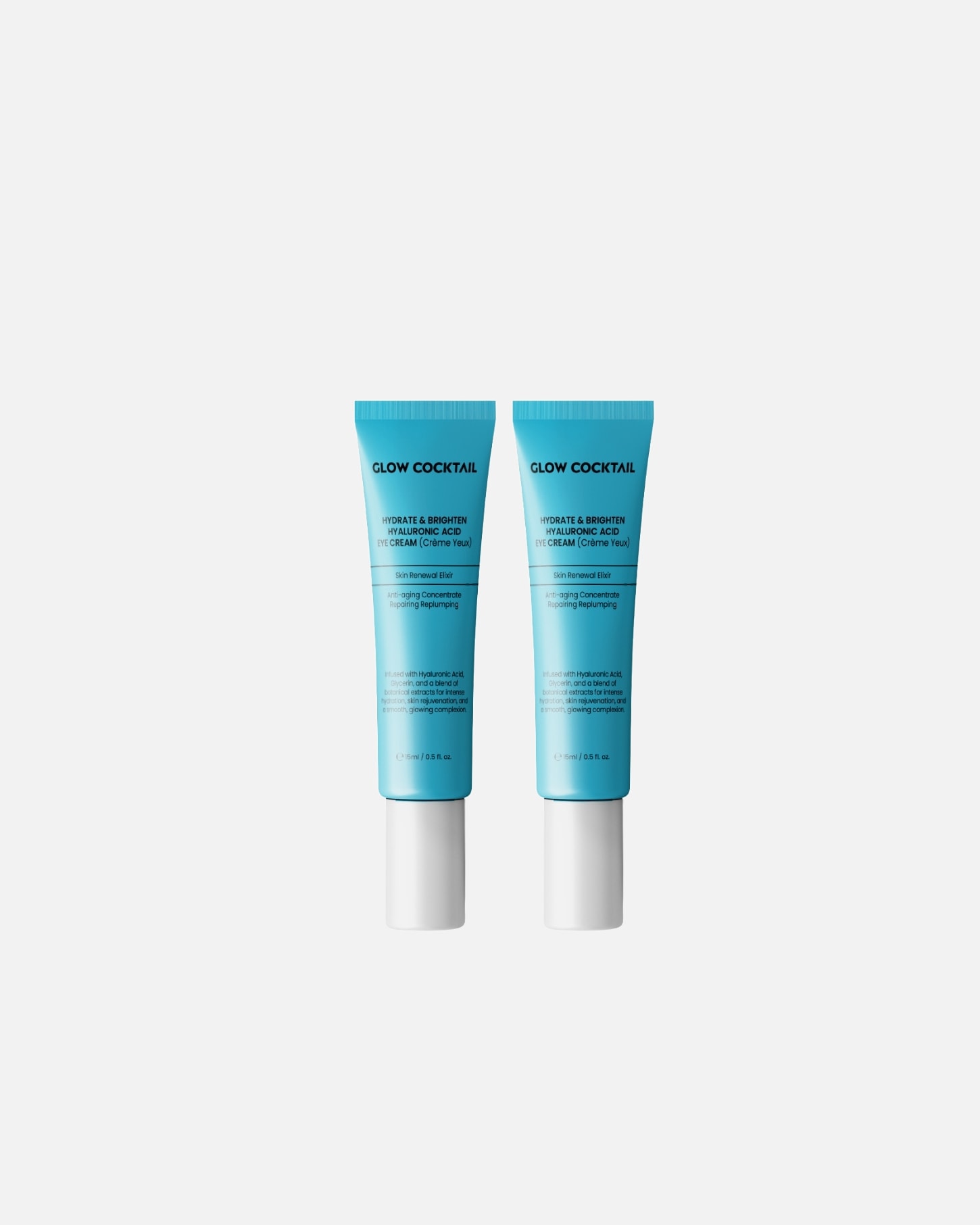 Crema occhi di Femmina Glow Cocktail Duo di creme per gli occhi all'acido ialuronico 1 pezzo