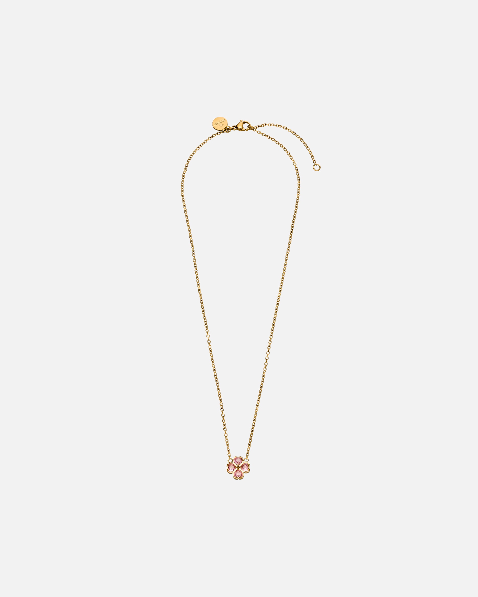 Collana di Unisex Purelei Cuore Rosé Collana 100% acciaio inossidabile Oro