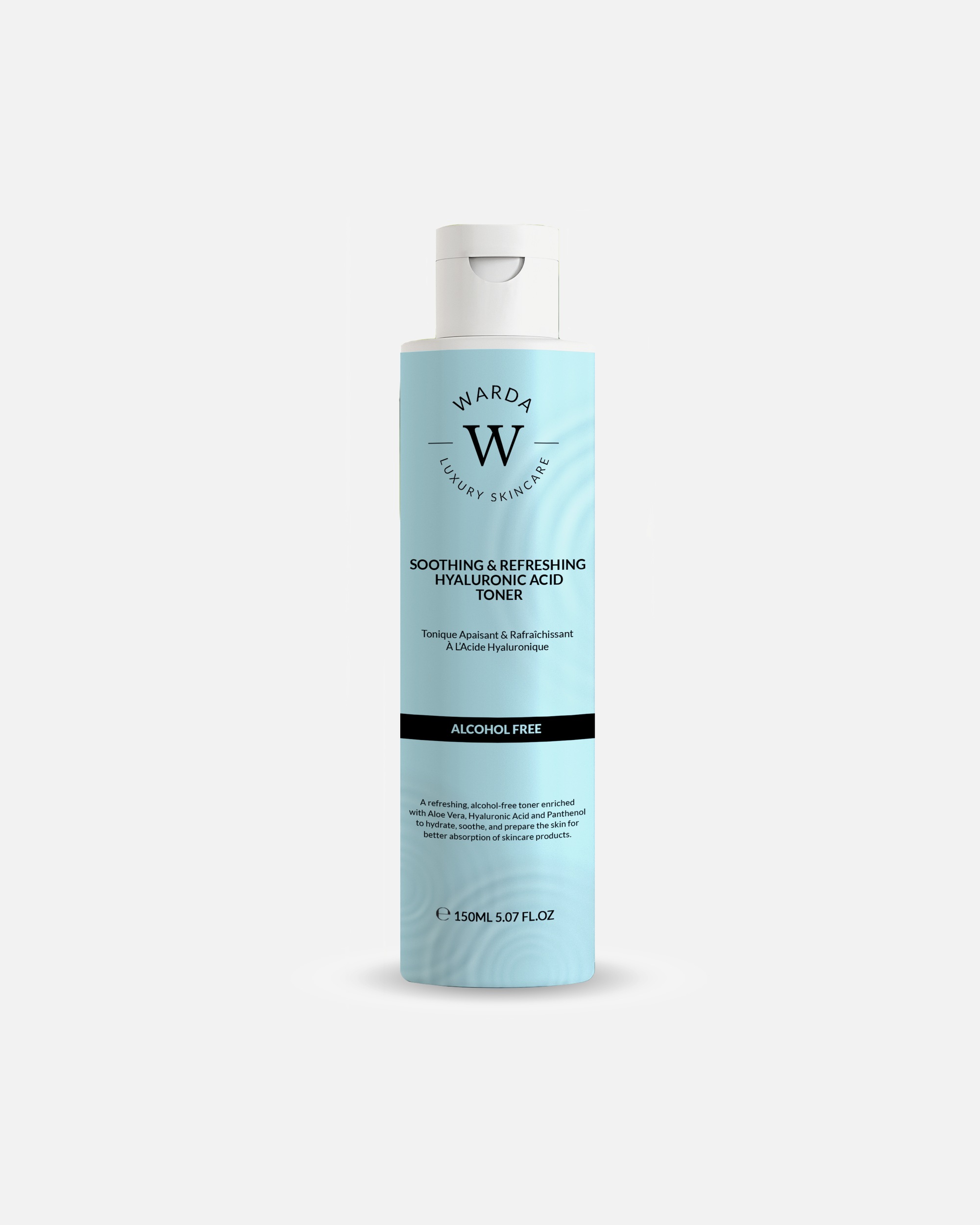 Tonico viso di Unisex WARDA LUXURY SKINCARE Tonico lenitivo all'acido ialuronico 1 Stück