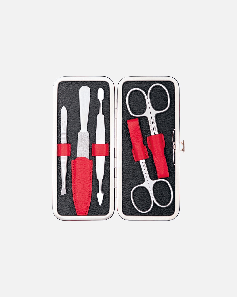 Set unghie di Unisex ERBE Bügel-Etui Colorado Schwarz/rot