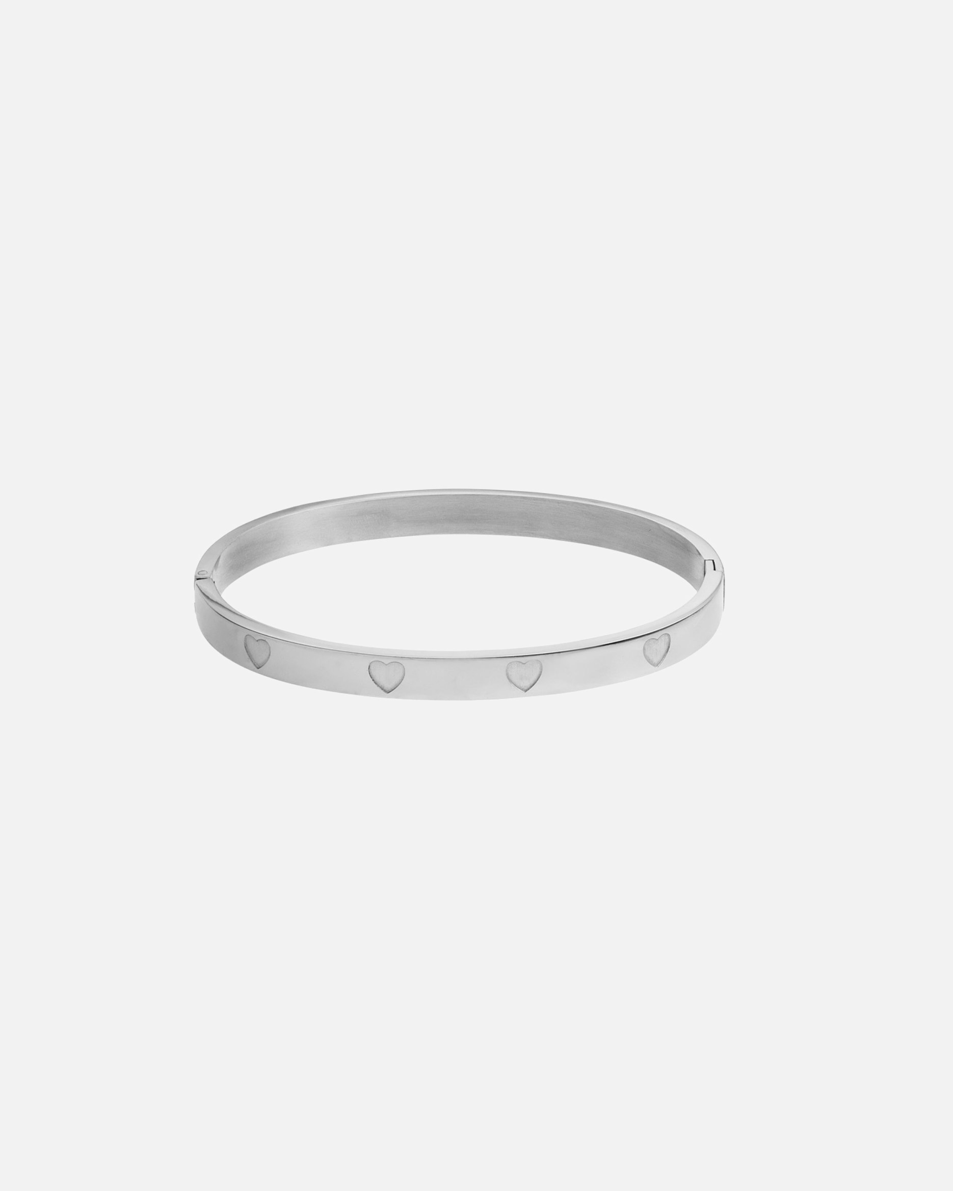 Braccialetto di Unisex Purelei Valentines Bracciale 100% acciaio inossidabile Argento