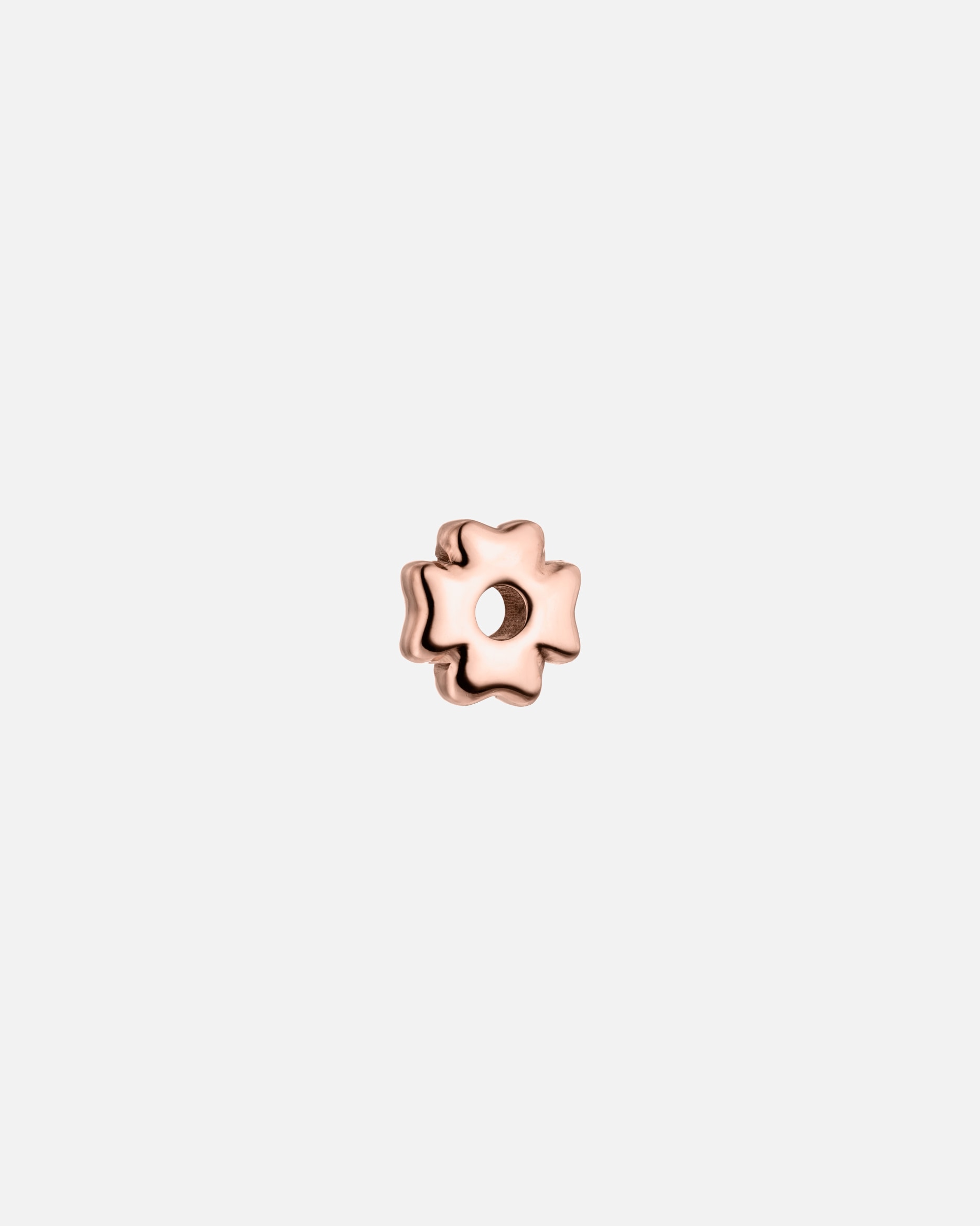 Pendente di Unisex Purelei LEI Clover Bubble Ciondolo 100% acciaio inossidabile Oro rosa