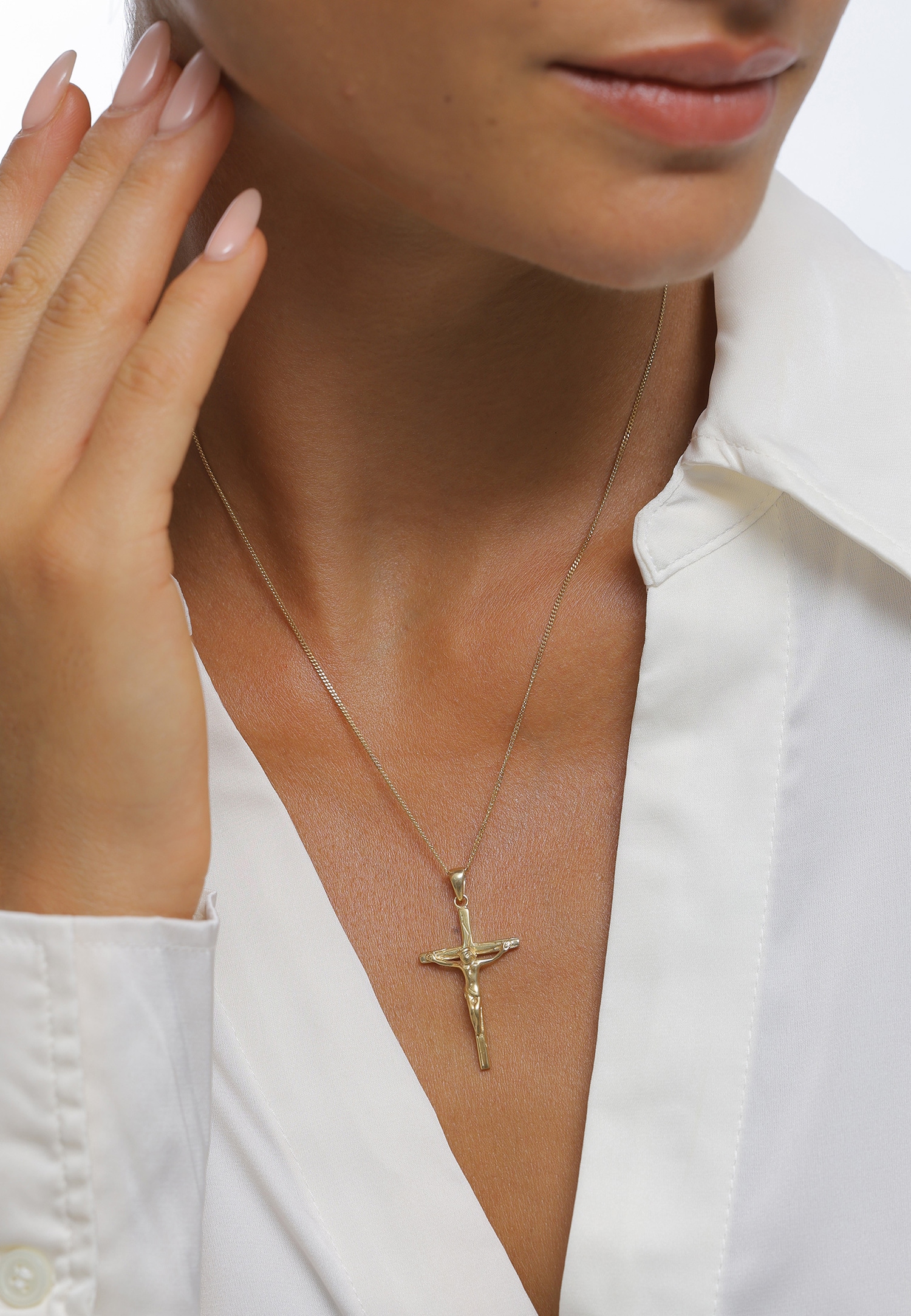 Elli Croce Religione con Cristalli in Argento Sterling 925 Collana ✔️ acquista online Elli Croce Religione con Cristalli in Argento Sterling 925 Collana ✔️ acquista online