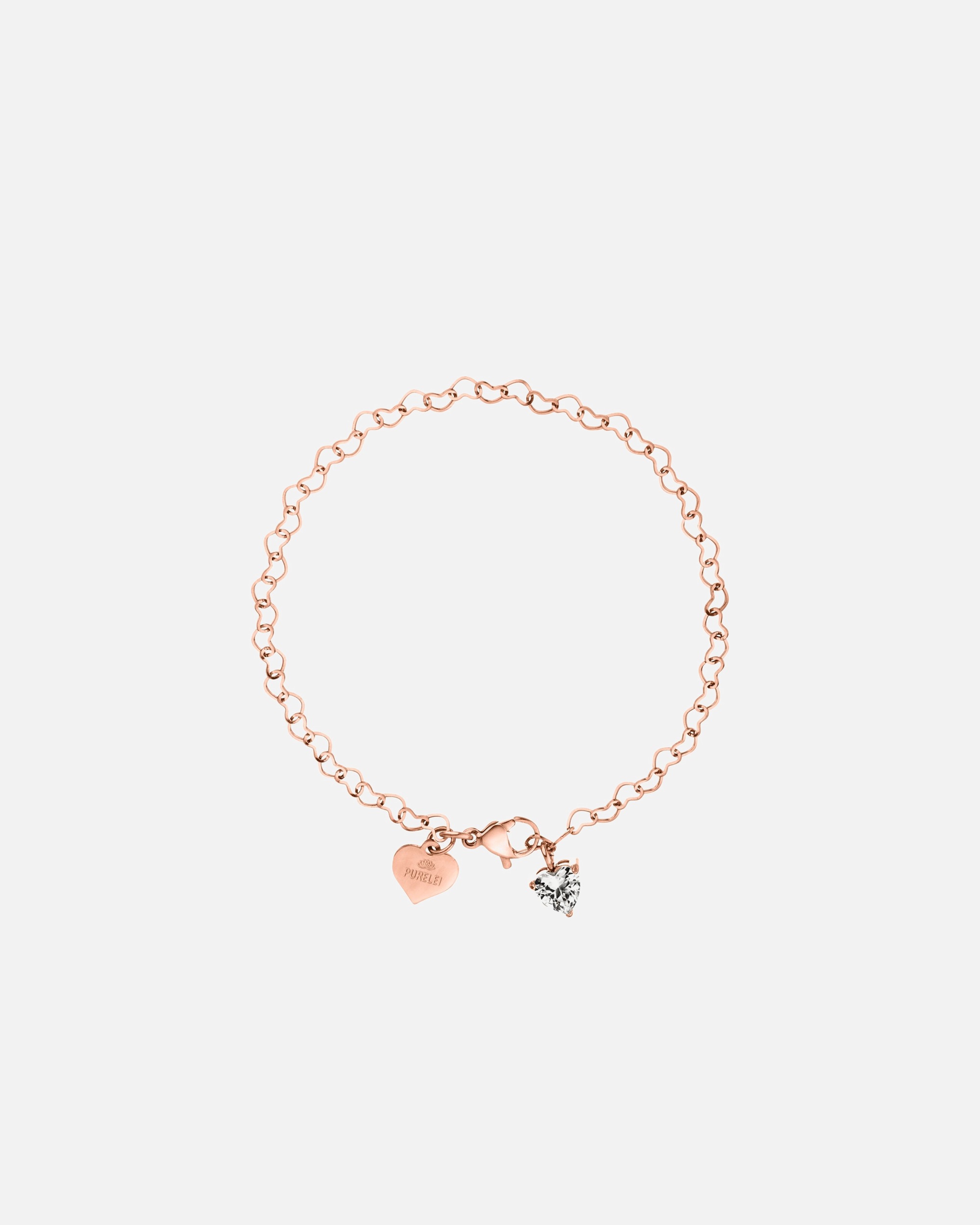 Braccialetto di Femmina Purelei Endless Love Bracciale 100% acciaio inossidabile Oro rosa