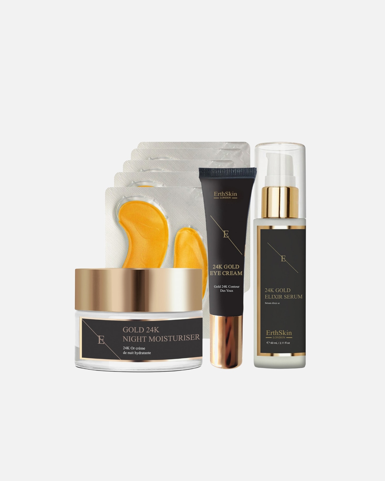 Set cura del viso di Femmina ErthSkin London Set Komplettes 24K Eye Revival 1 pezzo