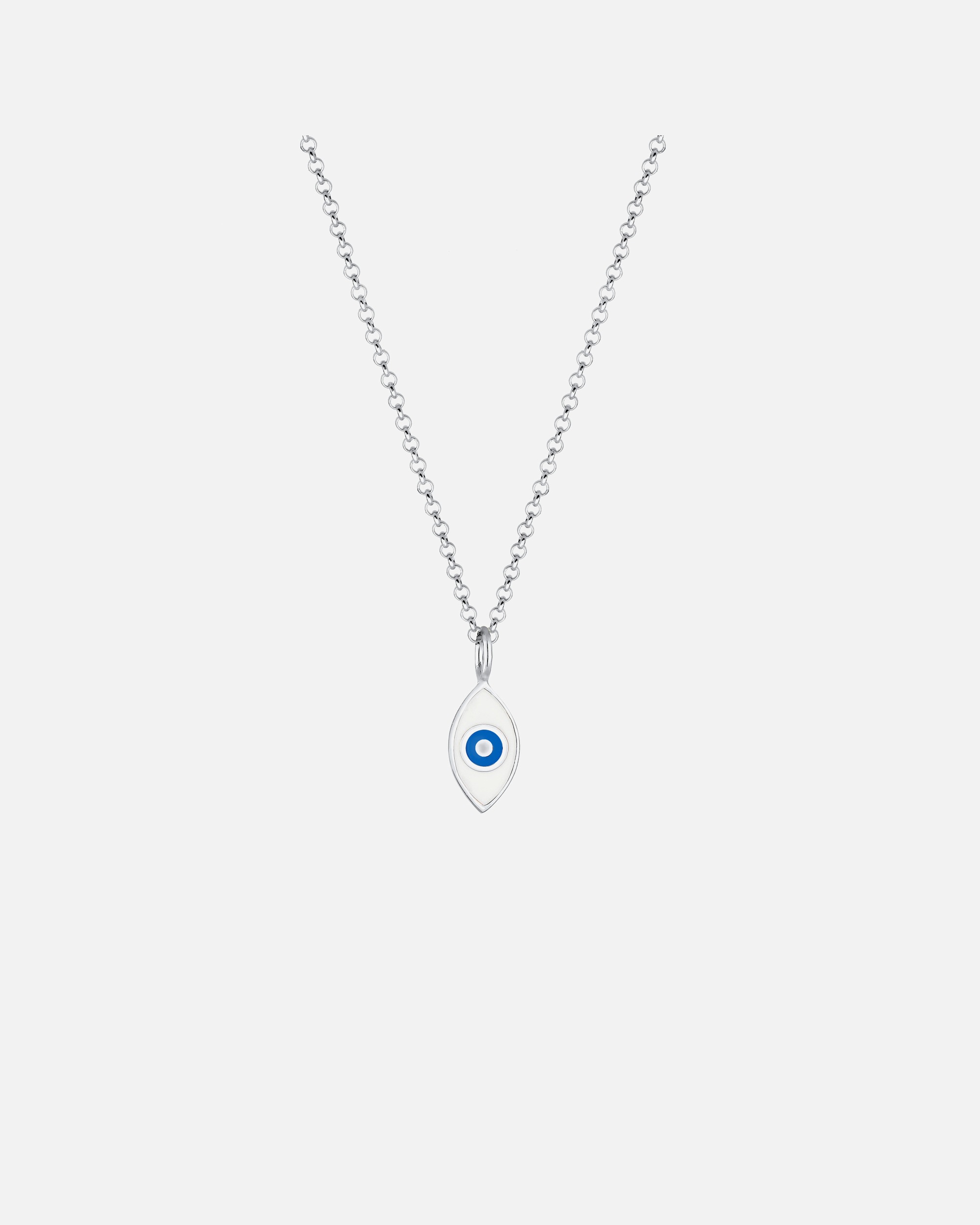 Collana di Femmina Elli Evil Eye Simbolo Smalto in argento sterling 925 goldfarben