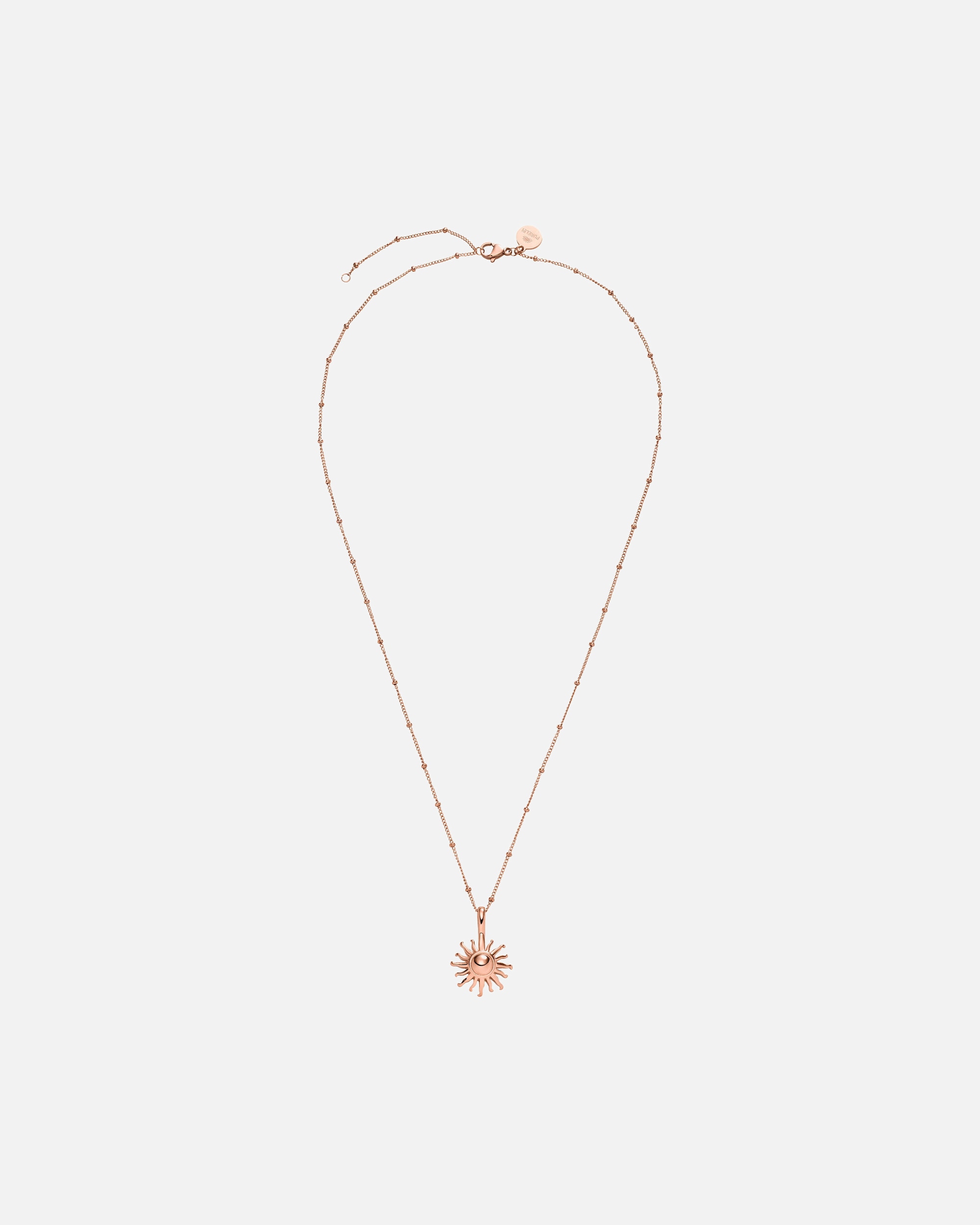 Collana di Femmina Purelei Sun Collana 100% acciaio inossidabile Oro rosa