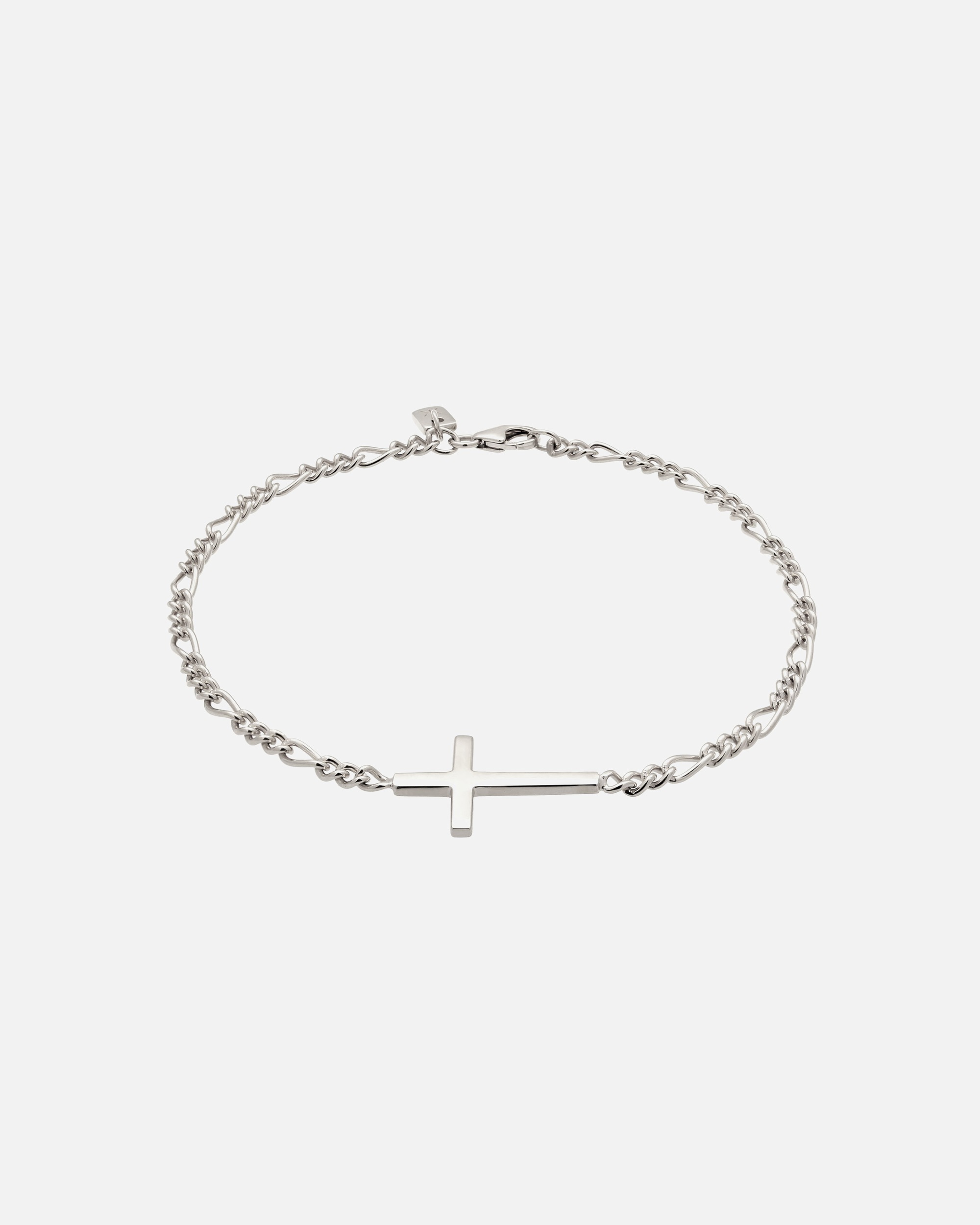 Braccialetto di Maschio KUZZOI Braccialetto argento Croce 925 Sterling Silver 21