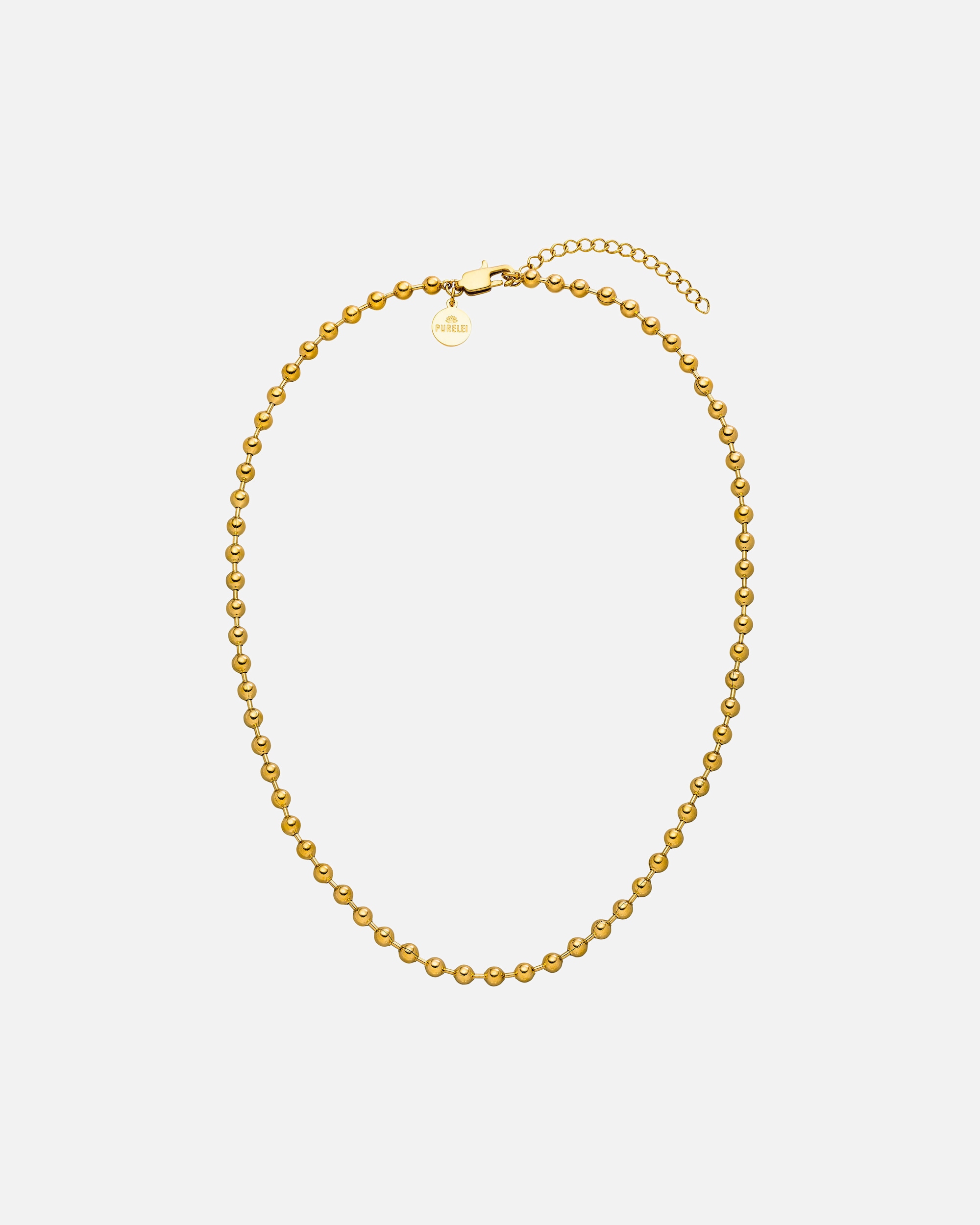 Collana di Femmina Purelei Bubble Collana 100% acciaio inossidabile Oro