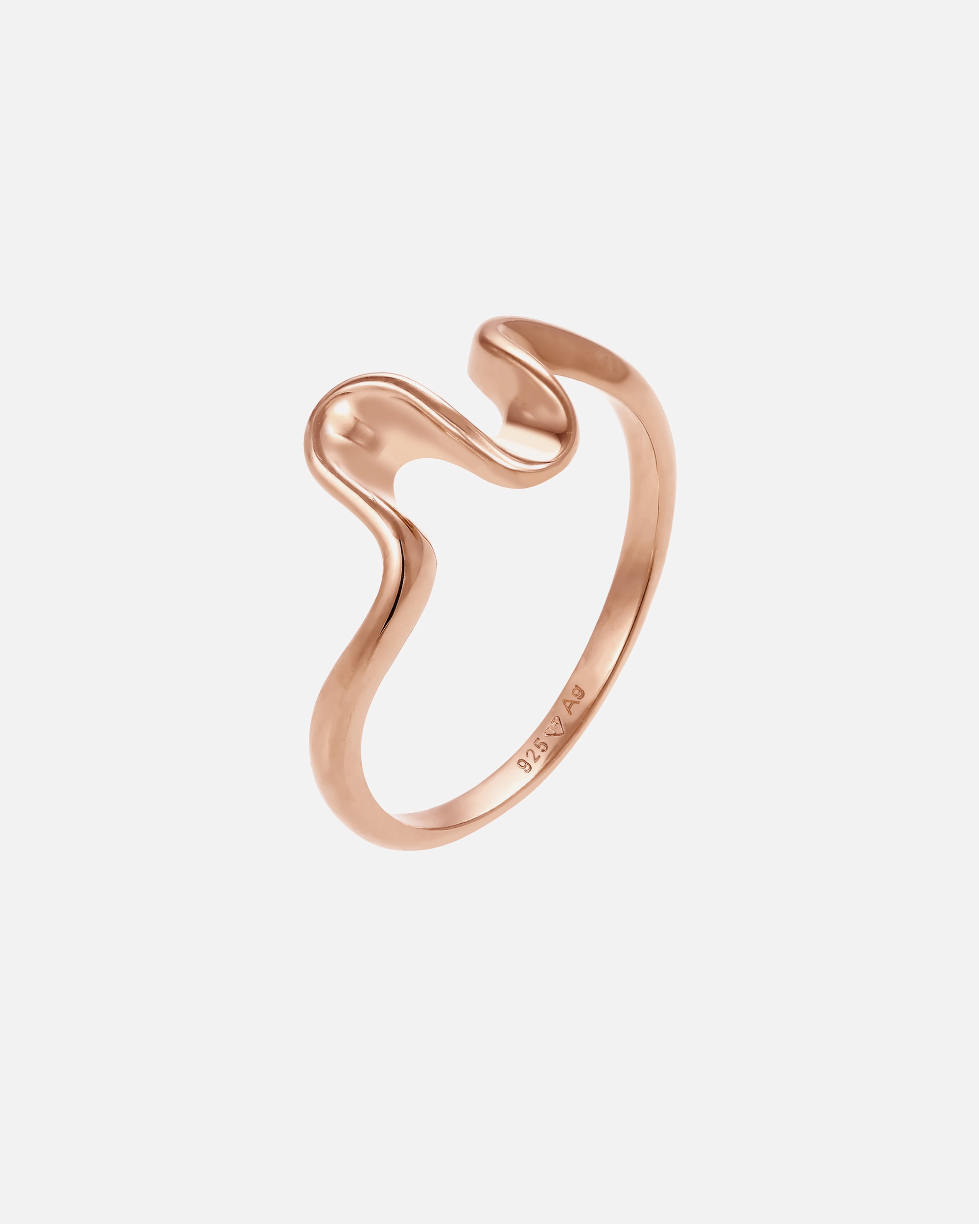 Anello di Femmina Elli Tendenza Ola Look in argento sterling 925 54