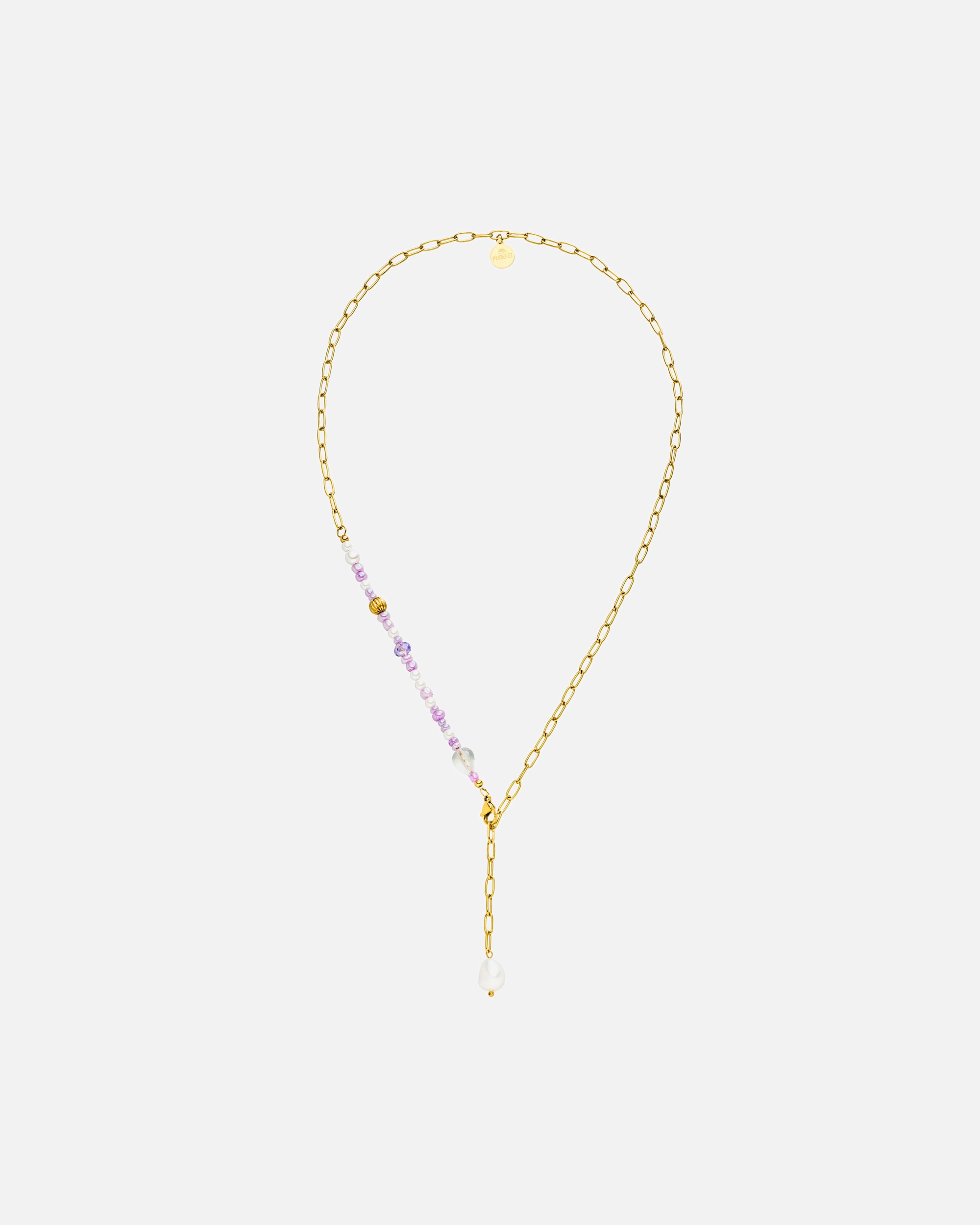 Collana di Femmina Purelei Aina Collana 100% acciaio inossidabile Oro