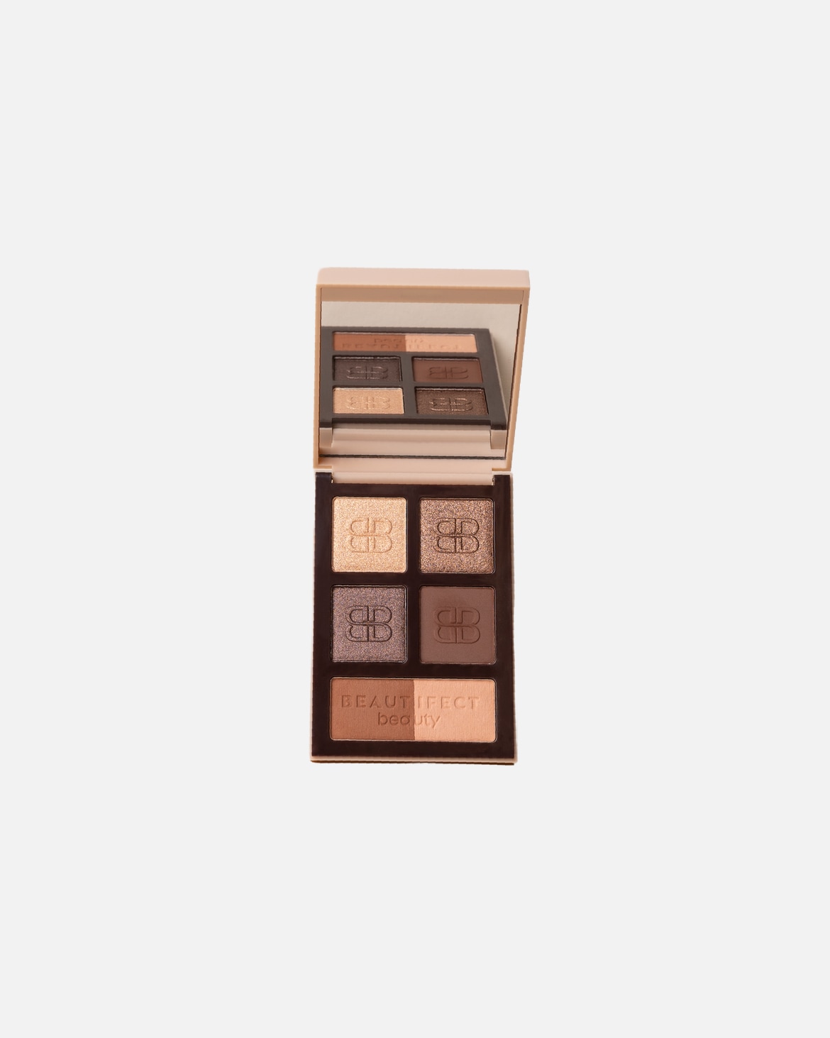 Ombretto di Unisex Beautifect Default Brand Line Palette di ombretti nude Nude