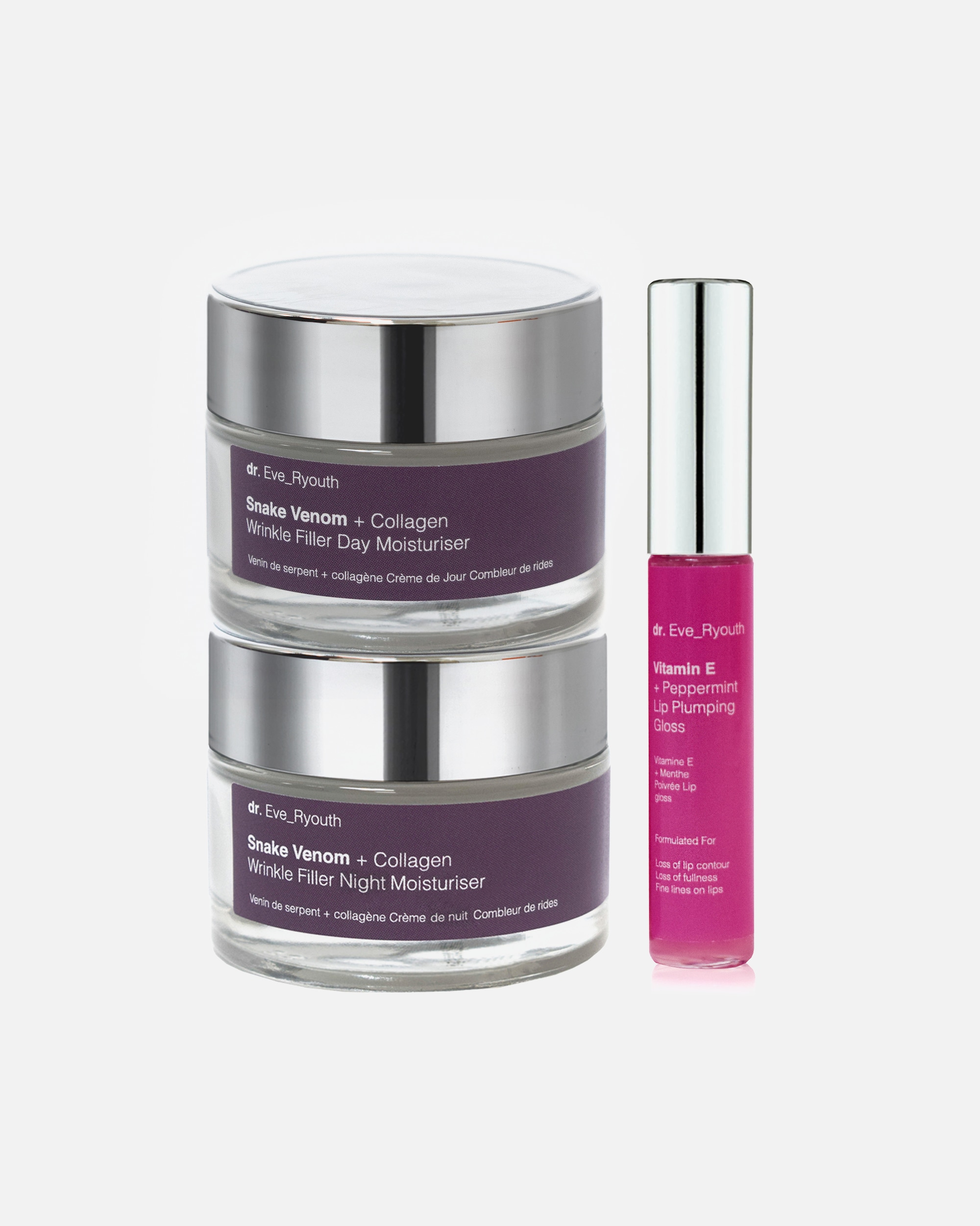 Set cura del viso di Femmina Dr. Eve_Ryouth Set labbra Venom 1 pezzo