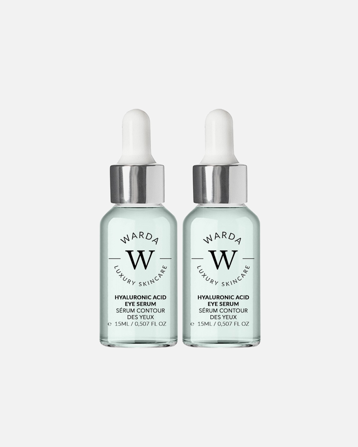 Siero Occhi di Femmina WARDA LUXURY SKINCARE Siero all'acido ialuronico in confezione doppia 1 pezzo